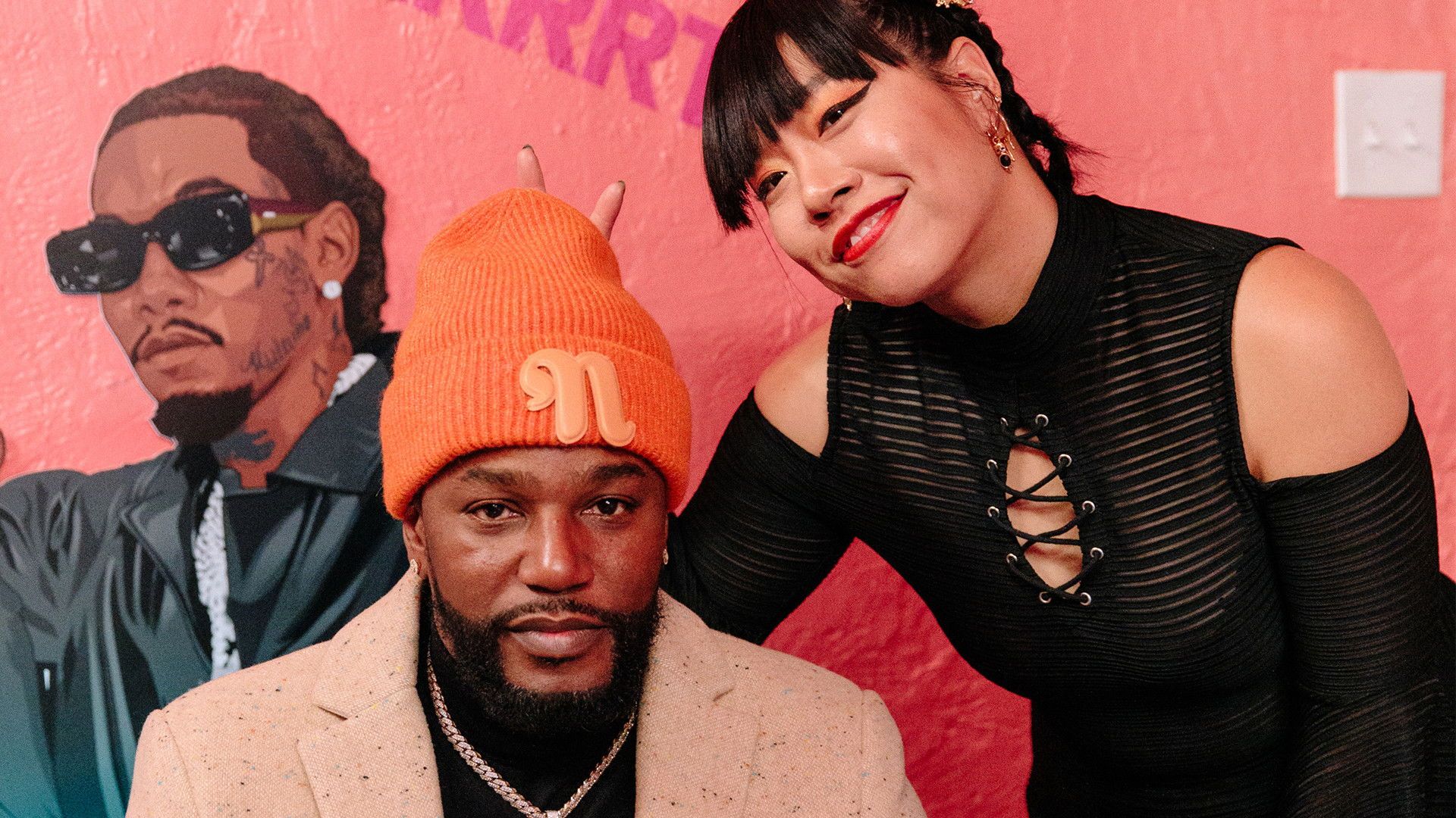 Hip Hop My House background