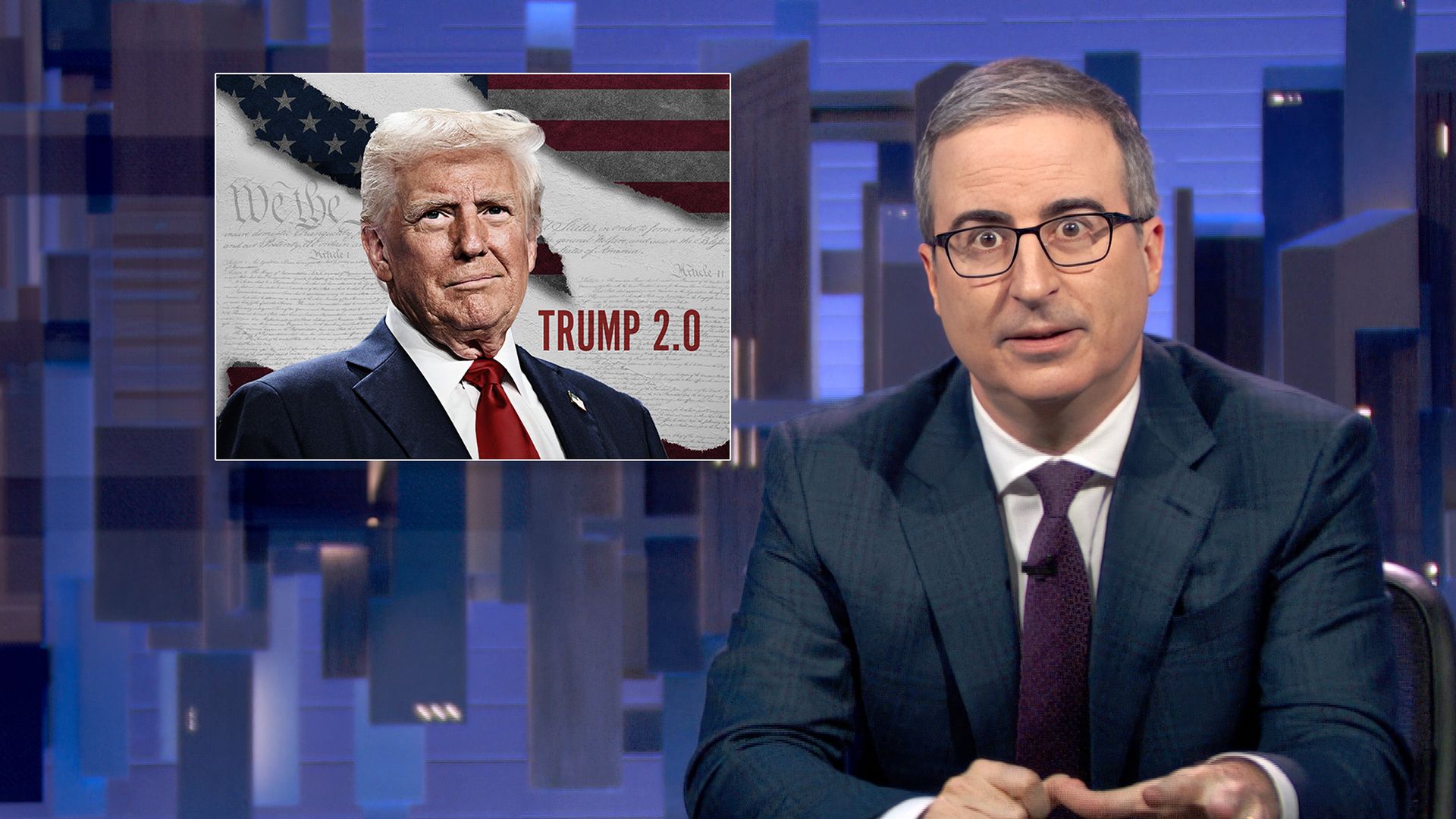 Last Week Tonight with John Oliver background