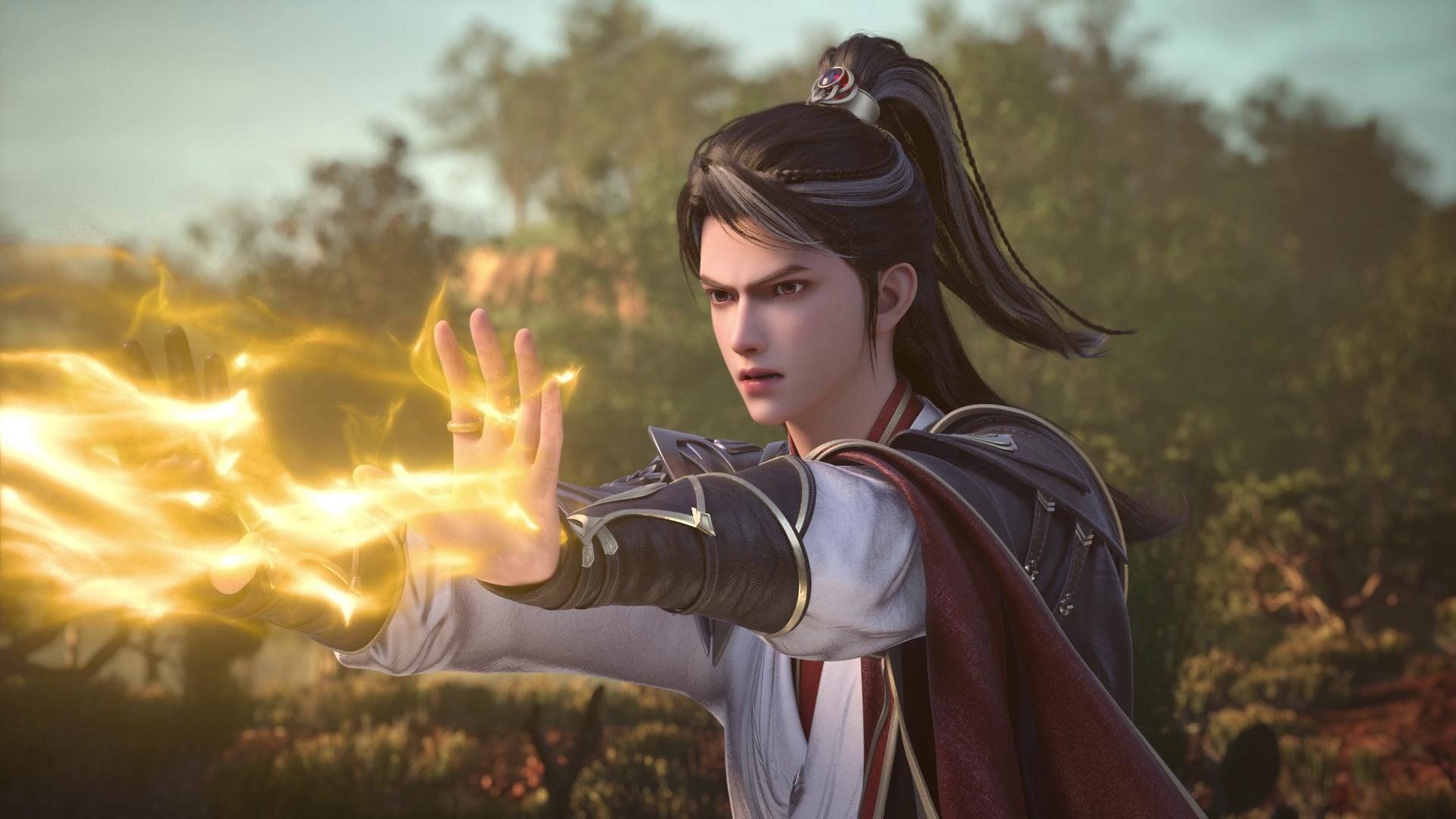 Legend of Xianwu background