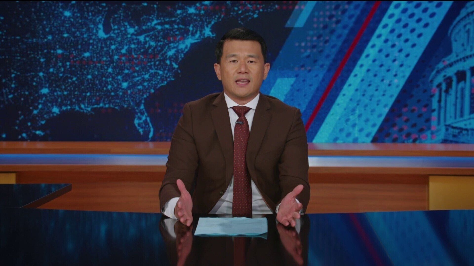 The Daily Show background
