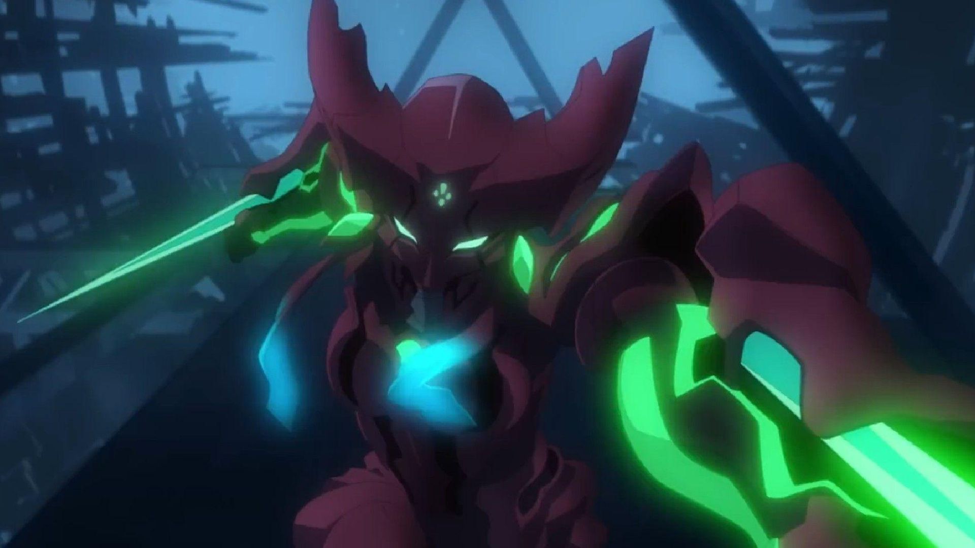 Metallic Rouge background