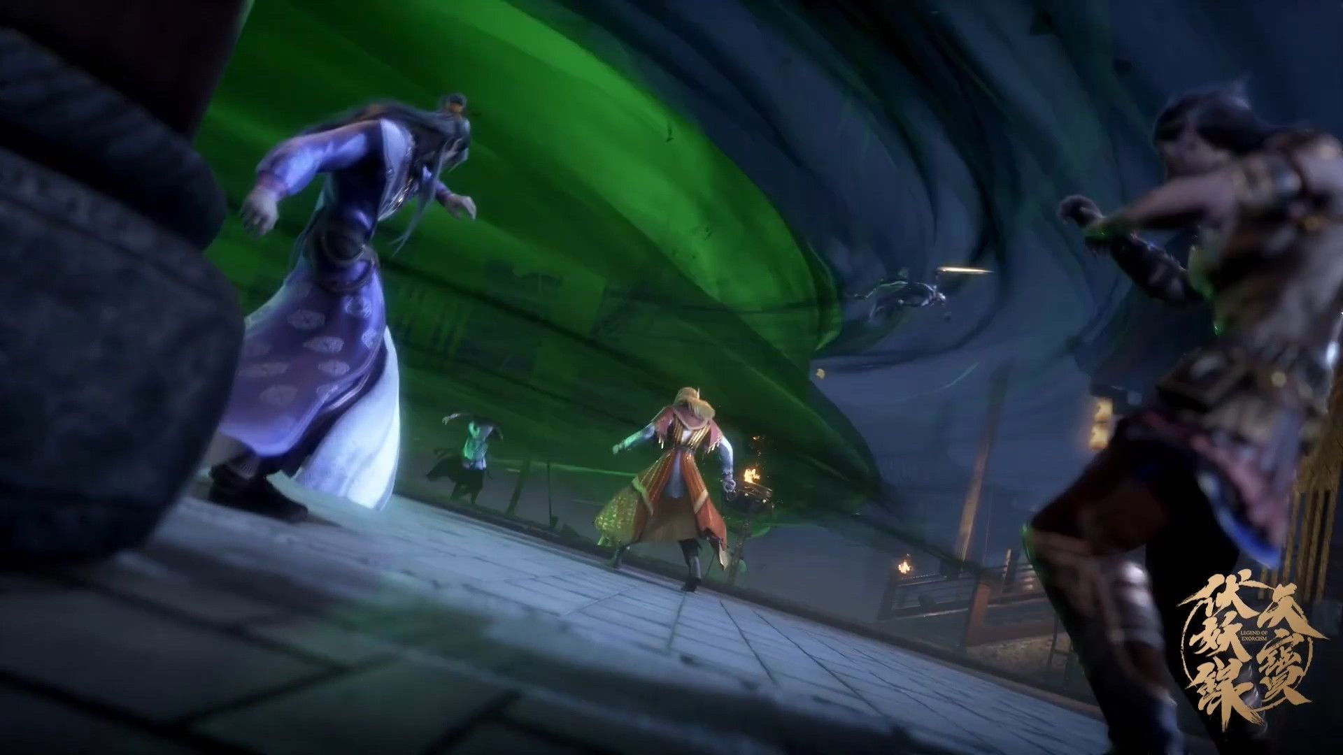 Legend of Exorcism background