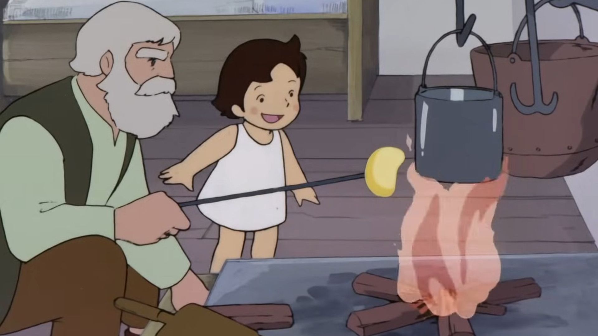 Heidi: A Girl of the Alps background