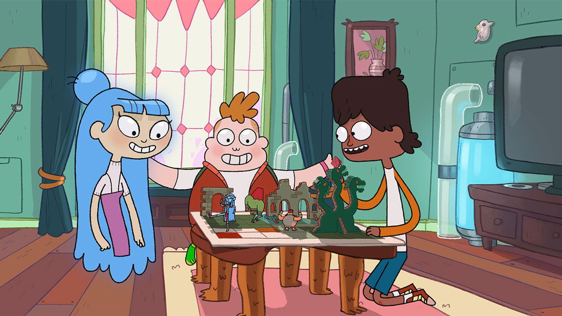 The Strange Chores background