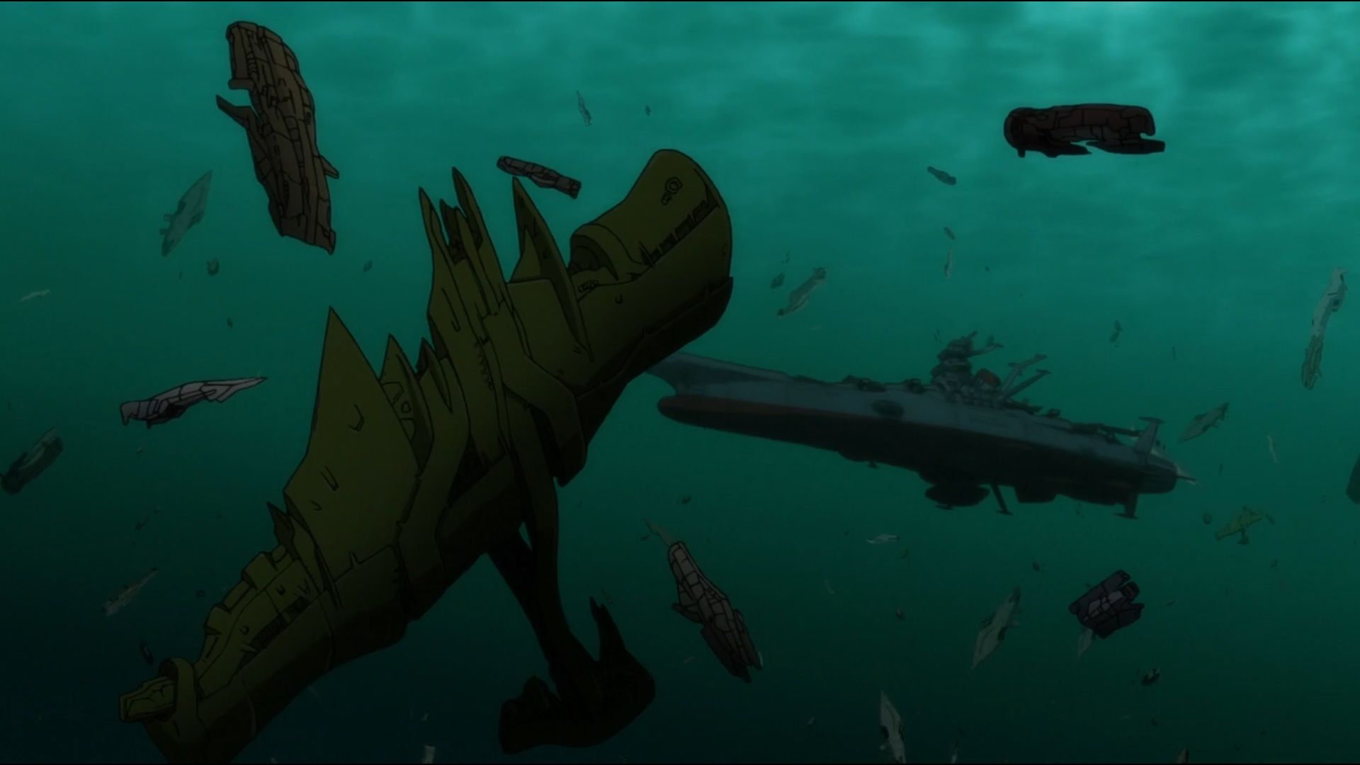 Space Battleship Yamato 2199 background