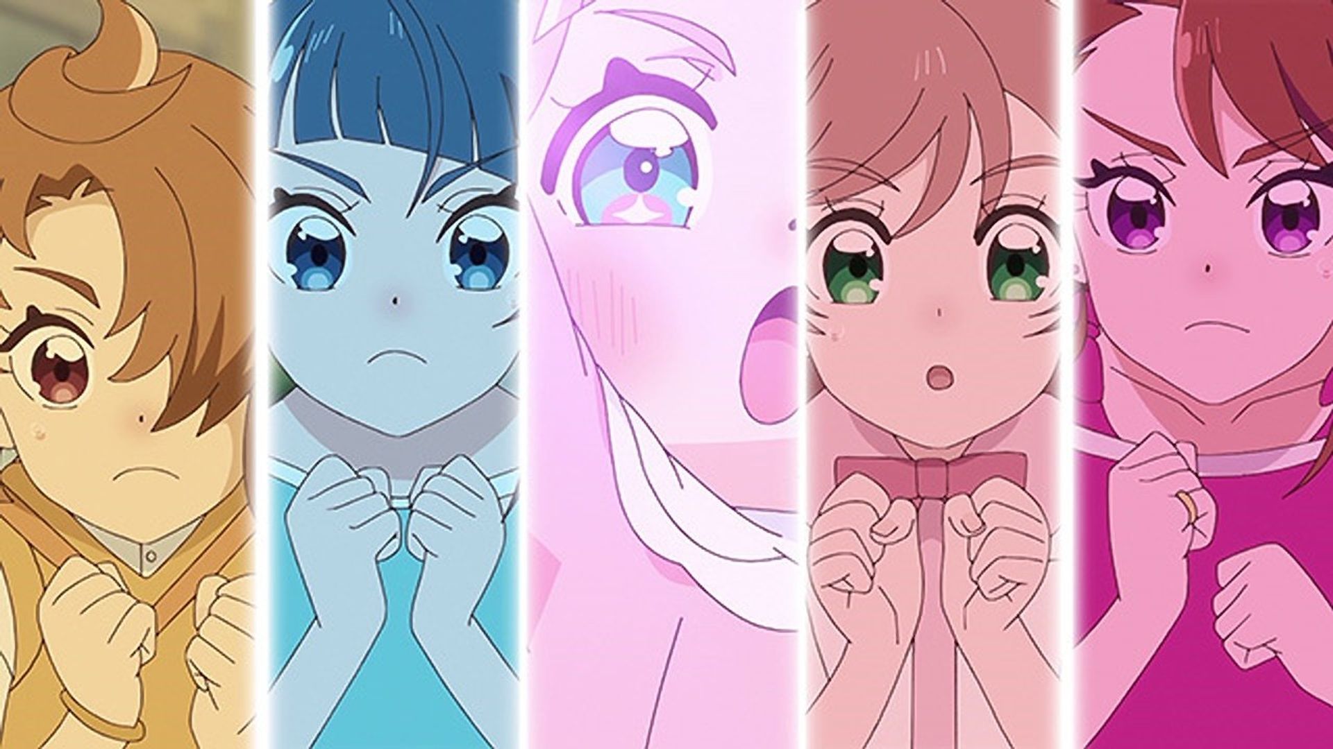 Hirogaru Sky! Precure background