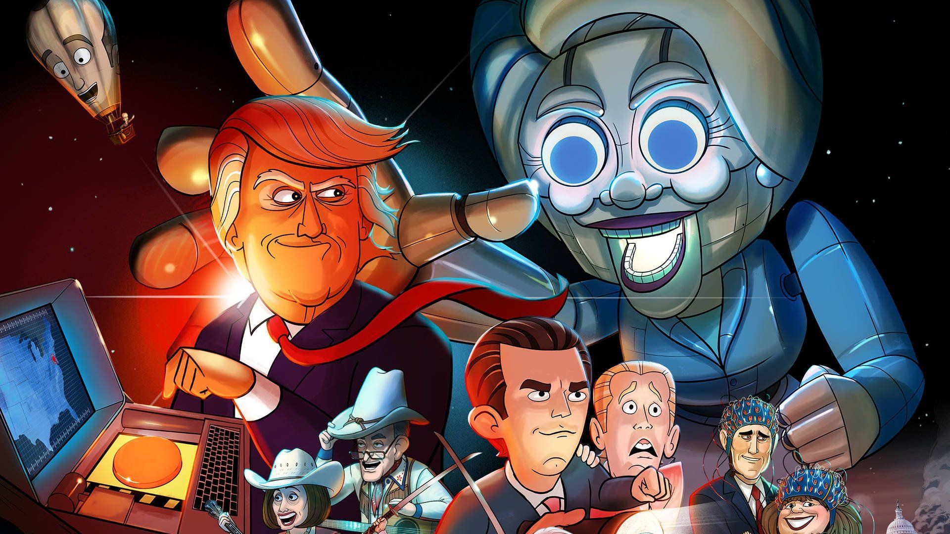 Our Cartoon President background