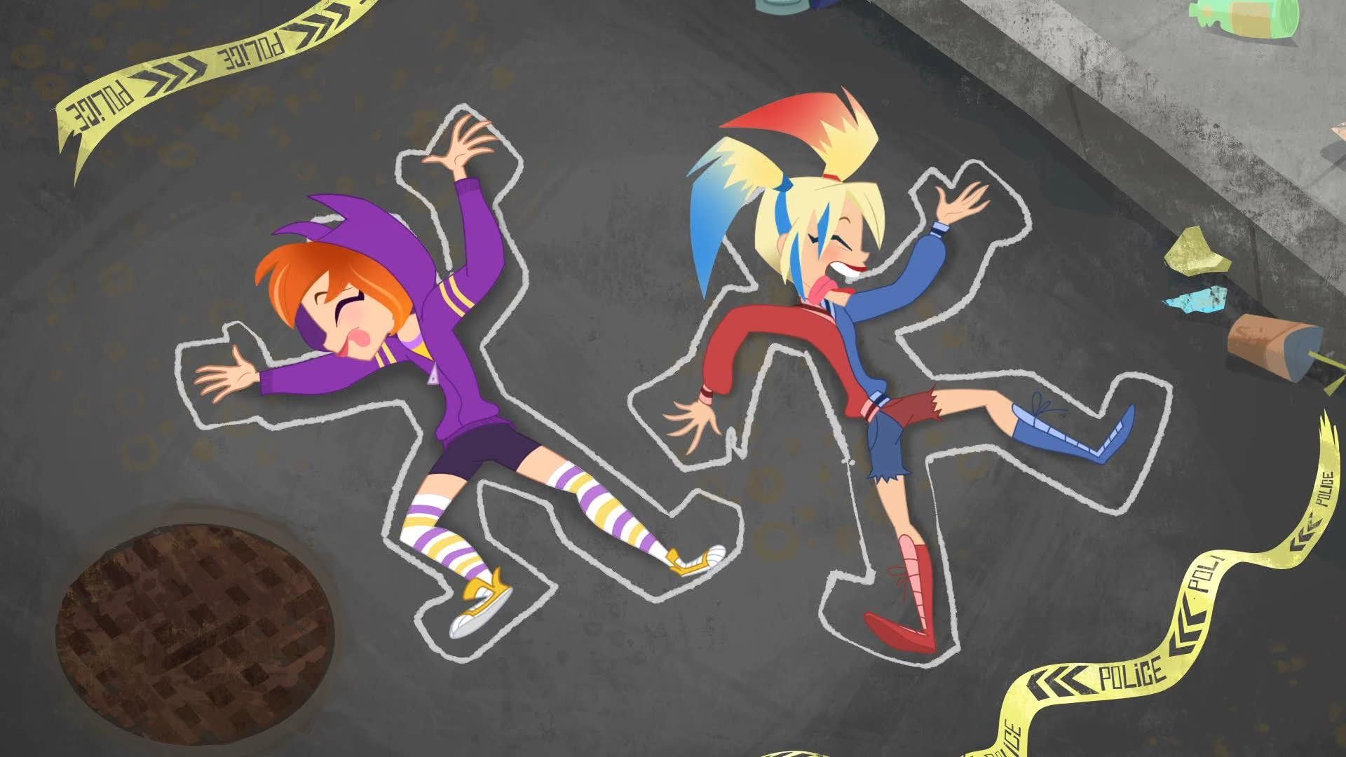 DC Super Hero Girls background