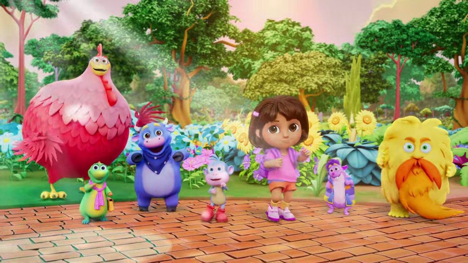 Dora the Explorer background