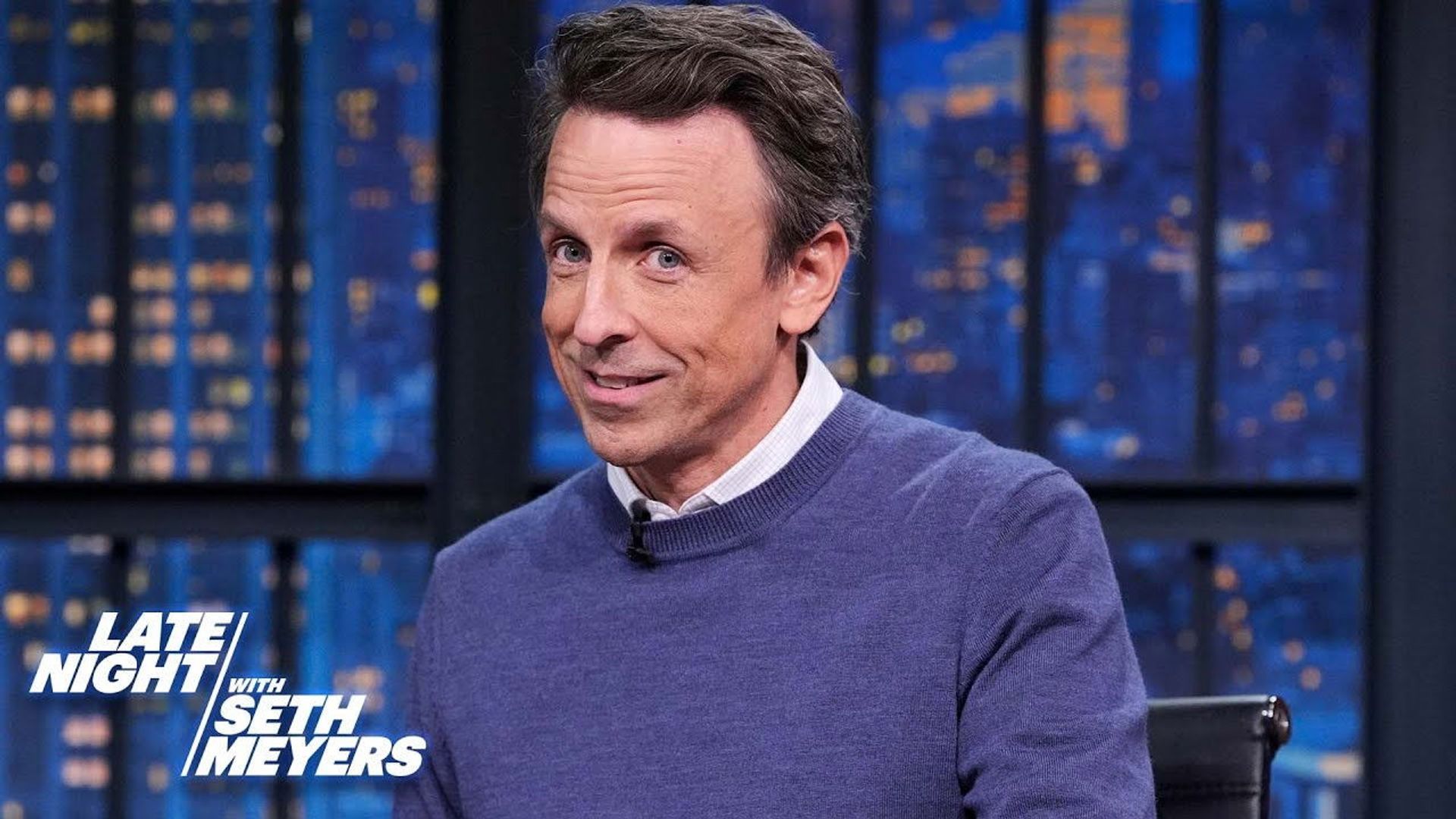 Late Night with Seth Meyers: Corrections" background