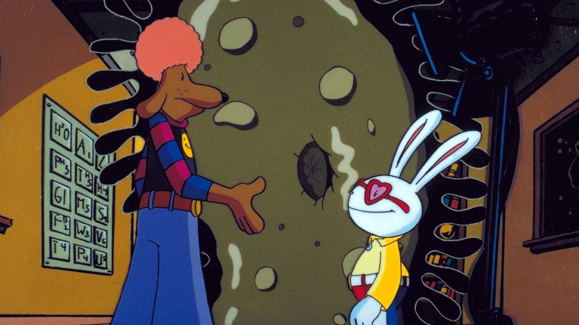 The Adventures of Sam & Max: Freelance Police background