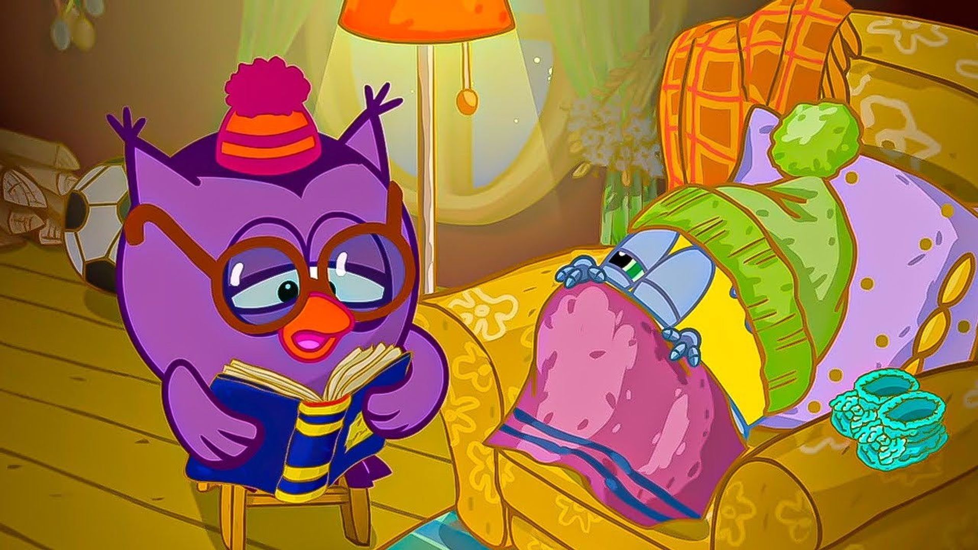 Kikoriki: New Season background