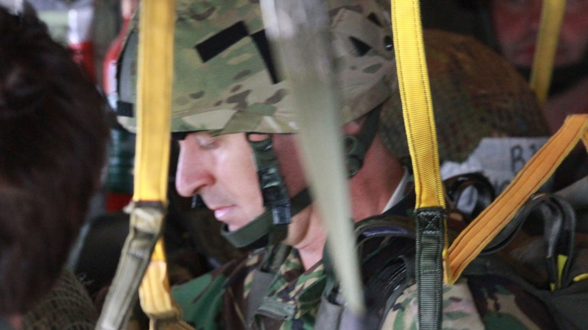 Inside RAF Brize Norton background