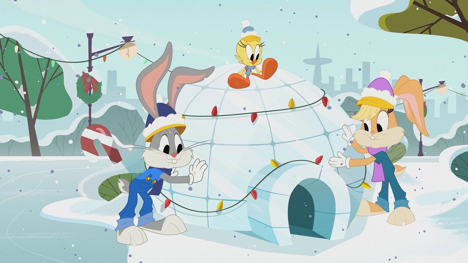 Bugs Bunny Builders background