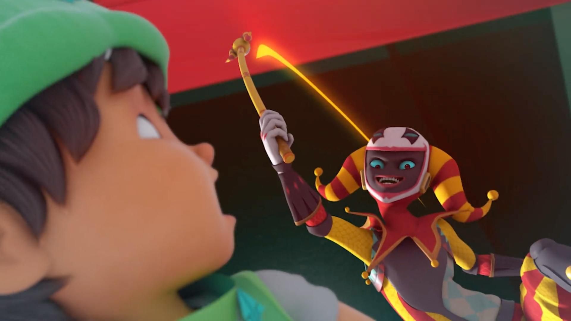 BoBoiBoy Galaxy background