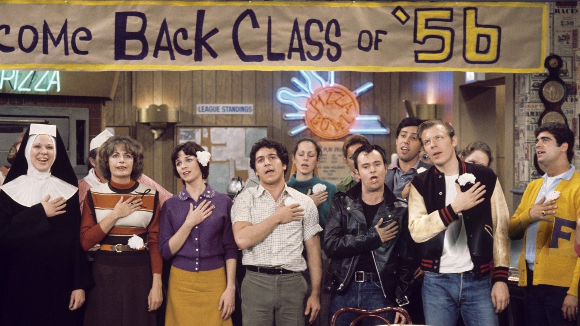 Laverne & Shirley background