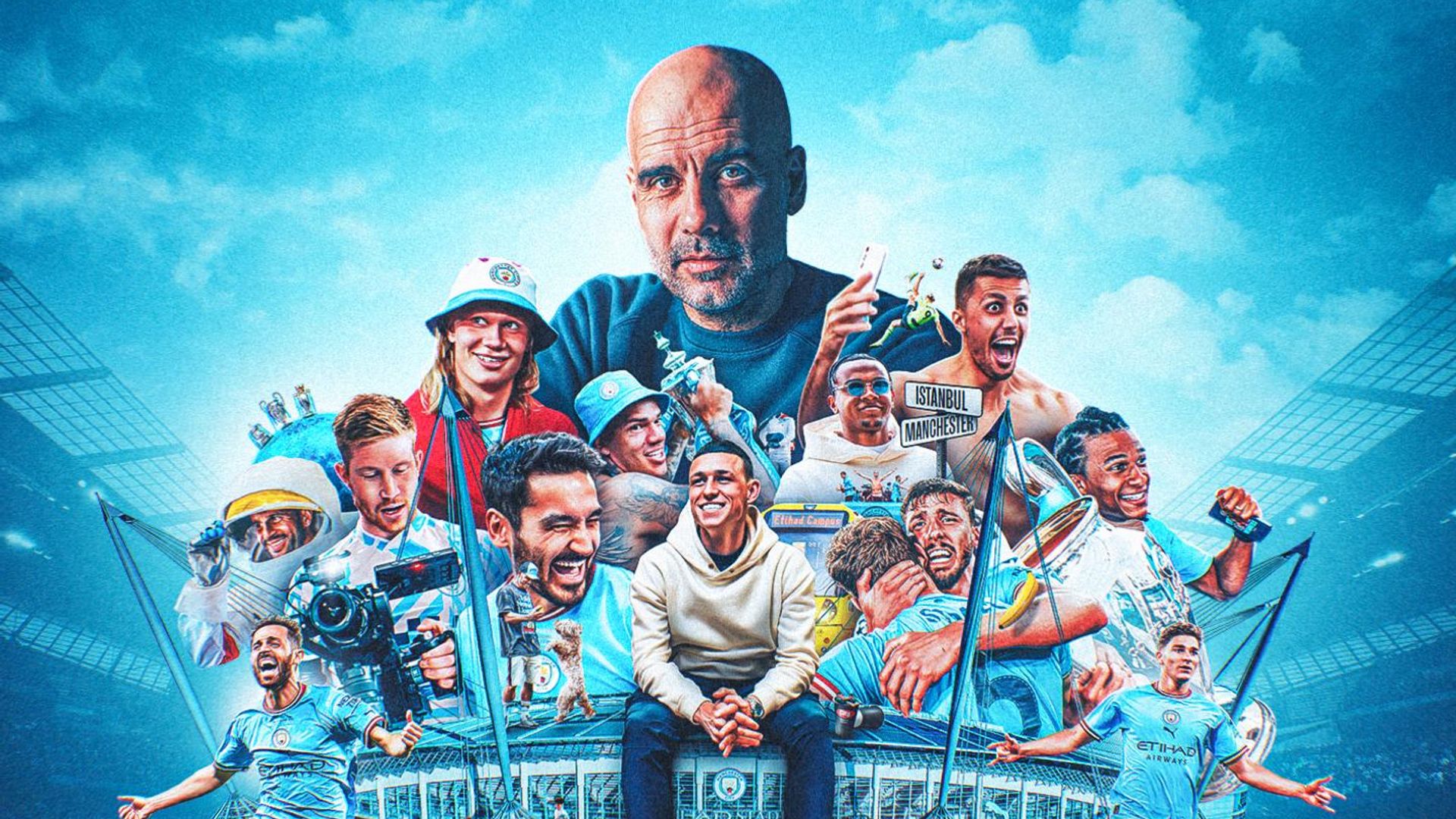 Together: Treble Winners background