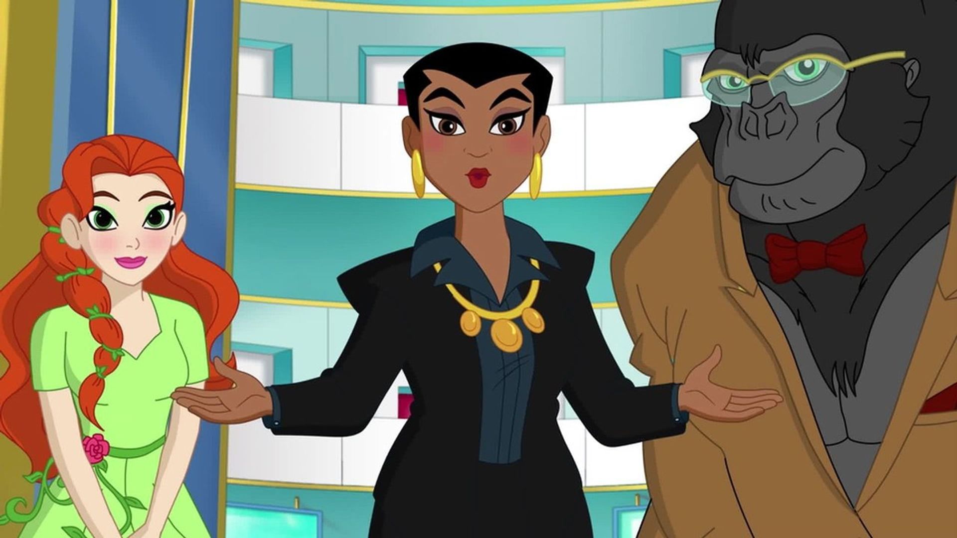 DC Super Hero Girls background