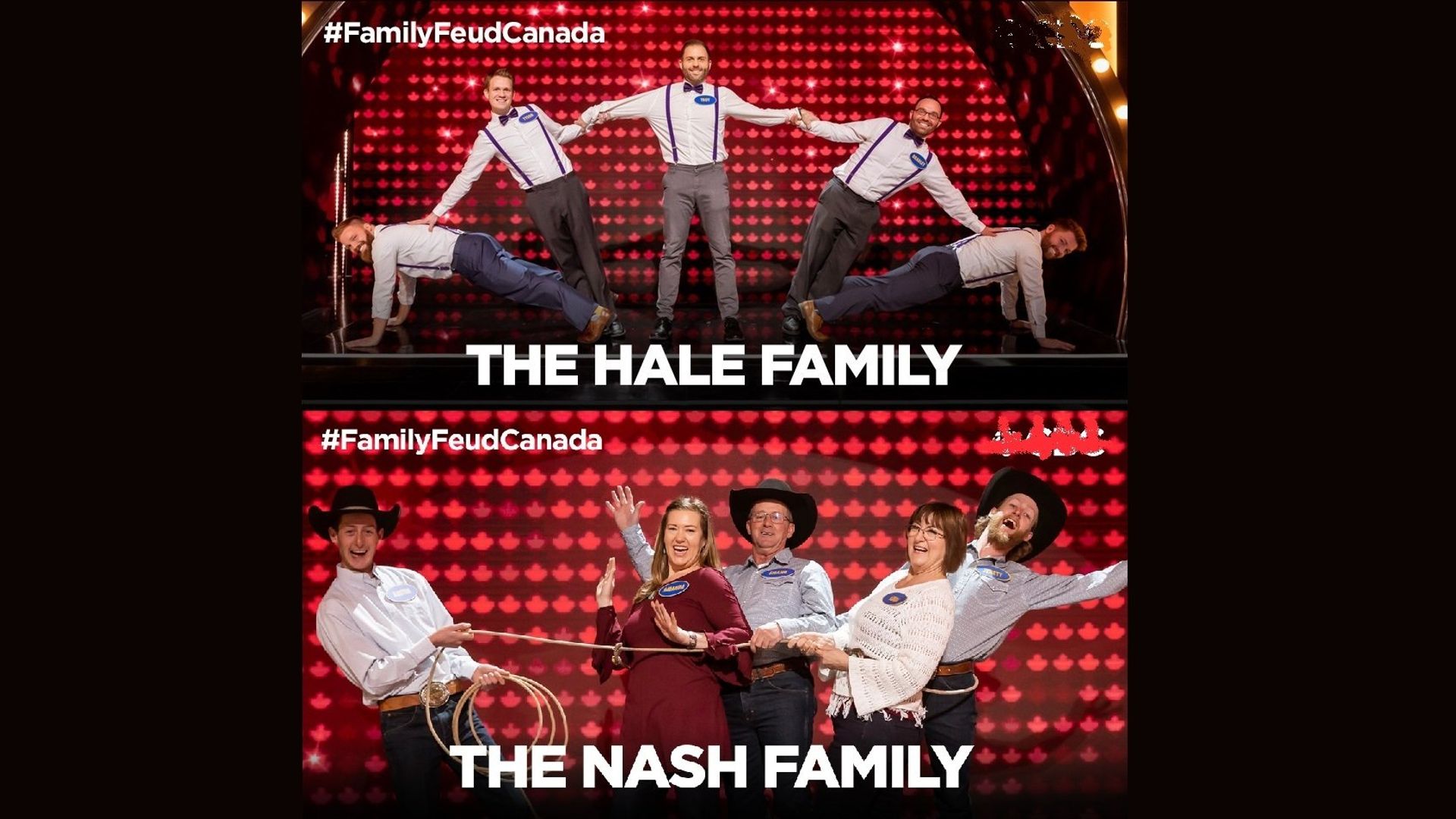 Family Feud Canada background
