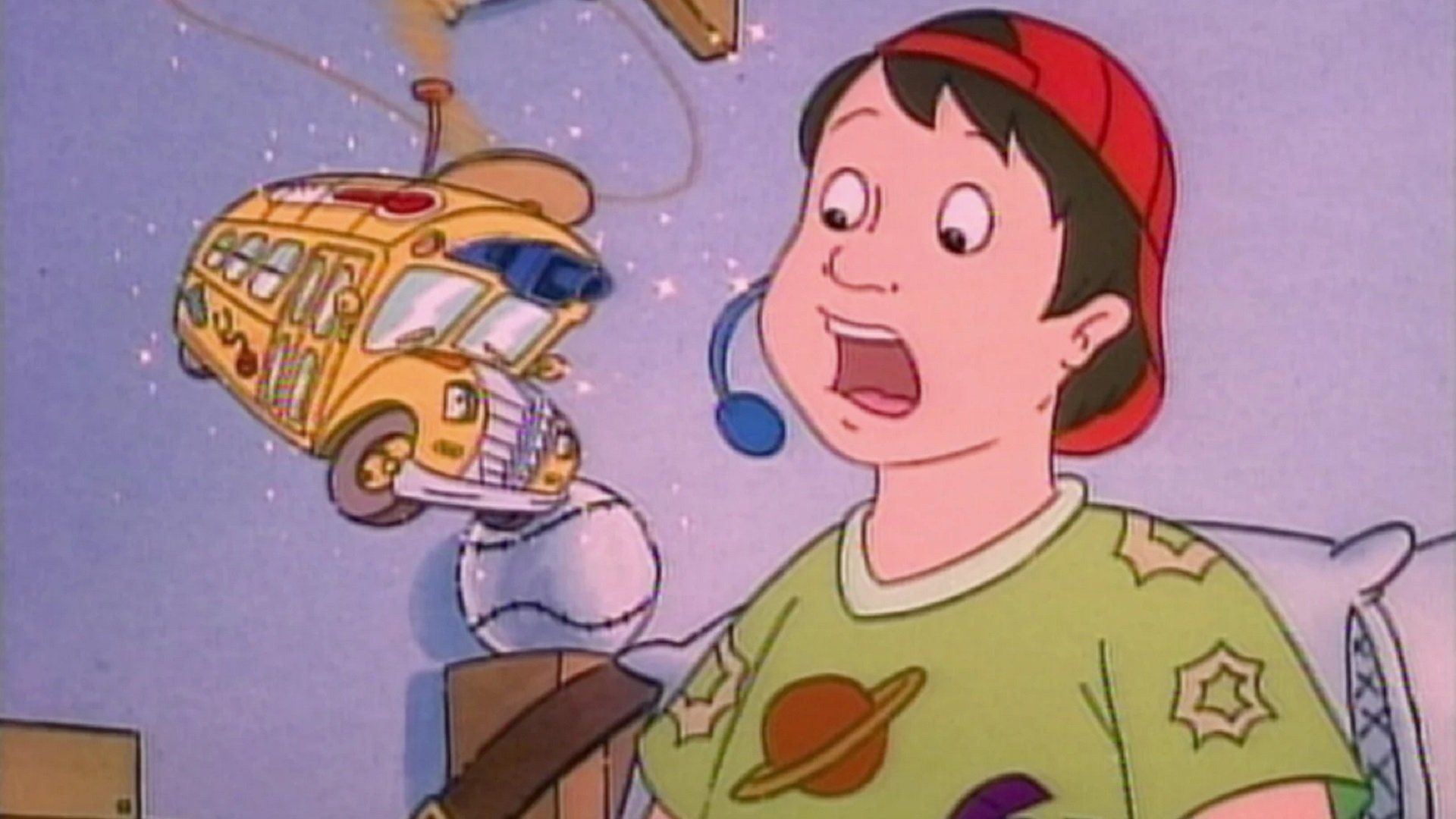 The Magic School Bus background