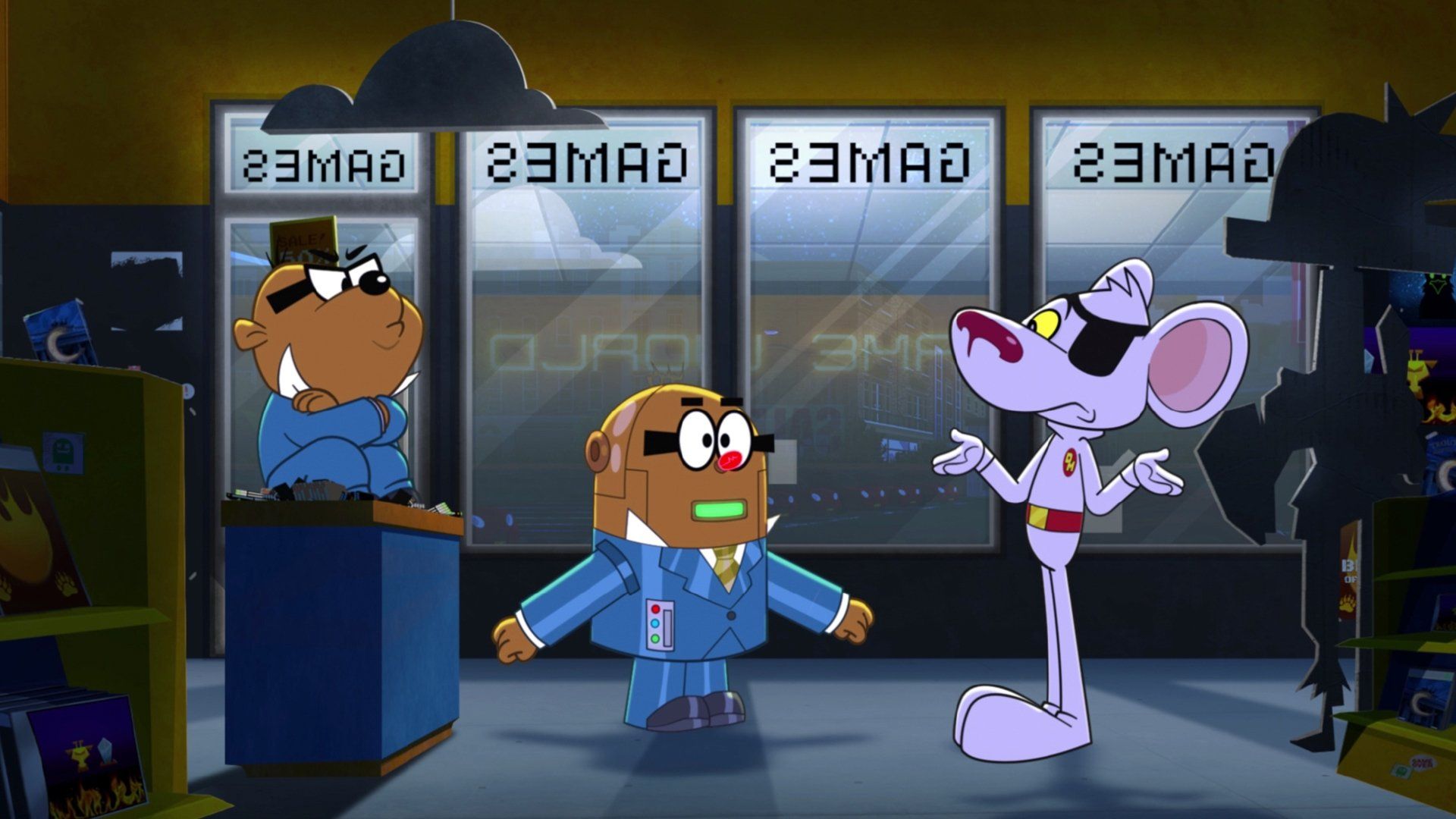 Danger Mouse background