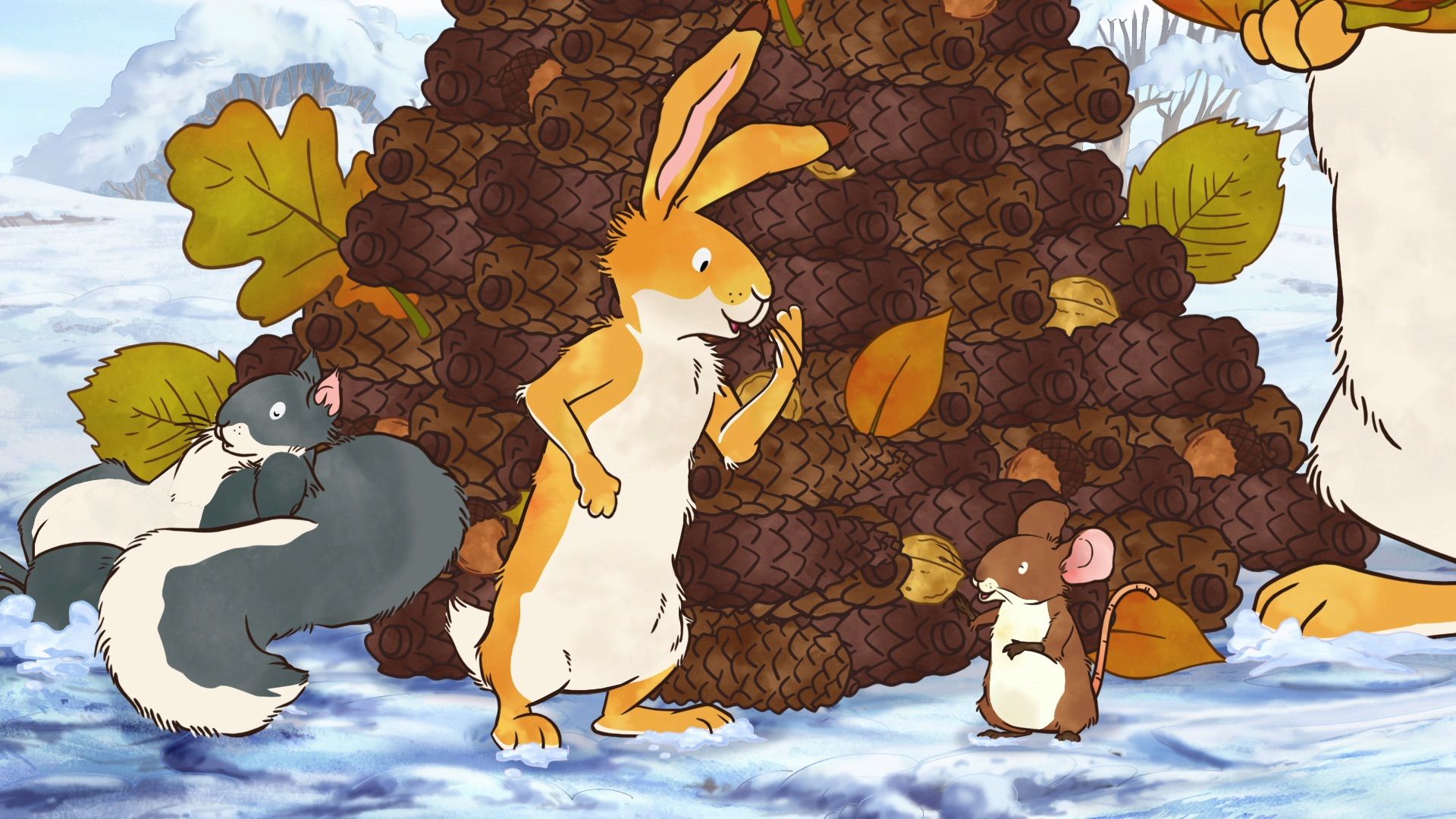 Guess How Much I Love You: The Adventures of Little Nutbrown Hare background