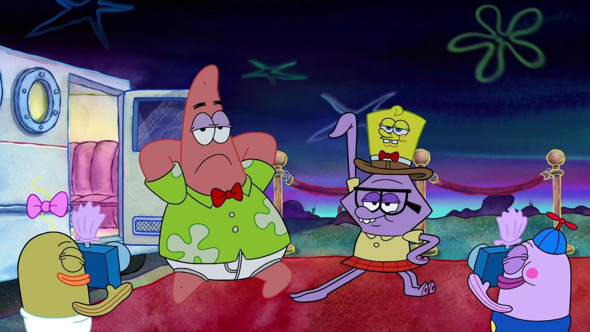 The Patrick Star Show background