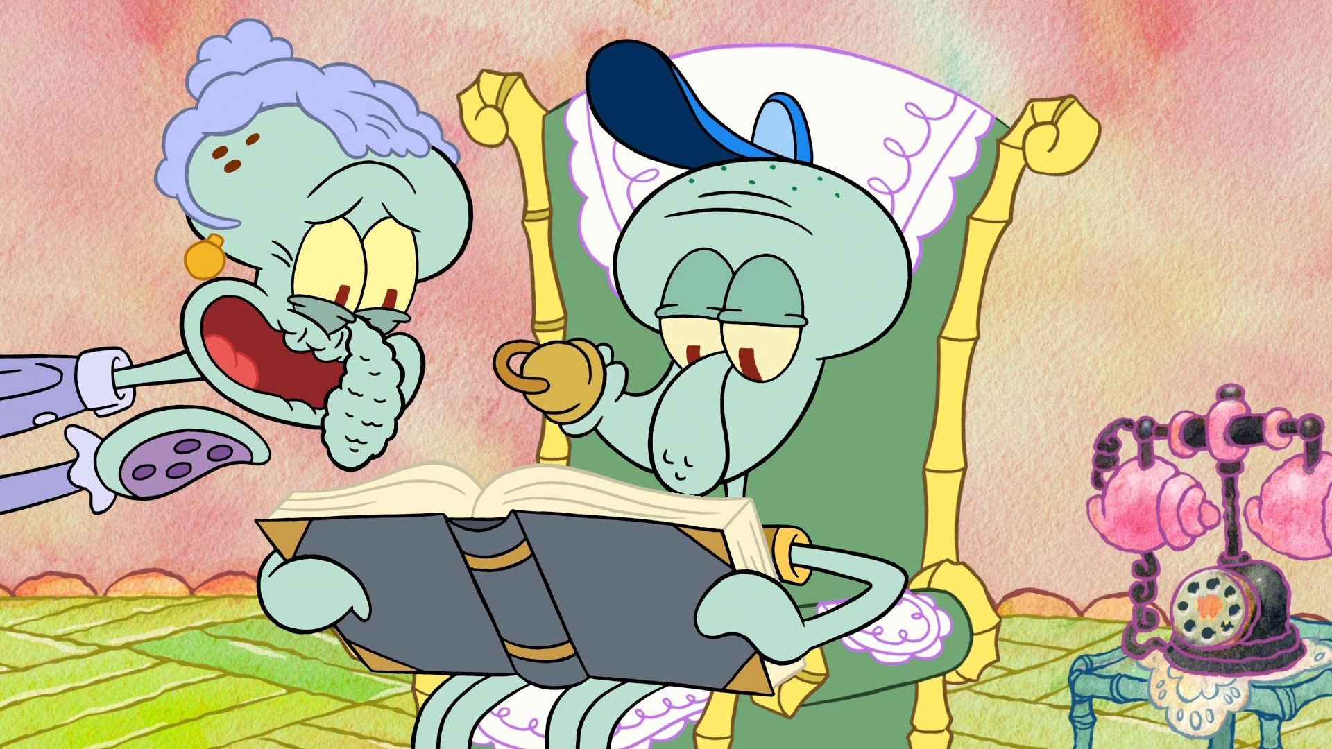 The Patrick Star Show background