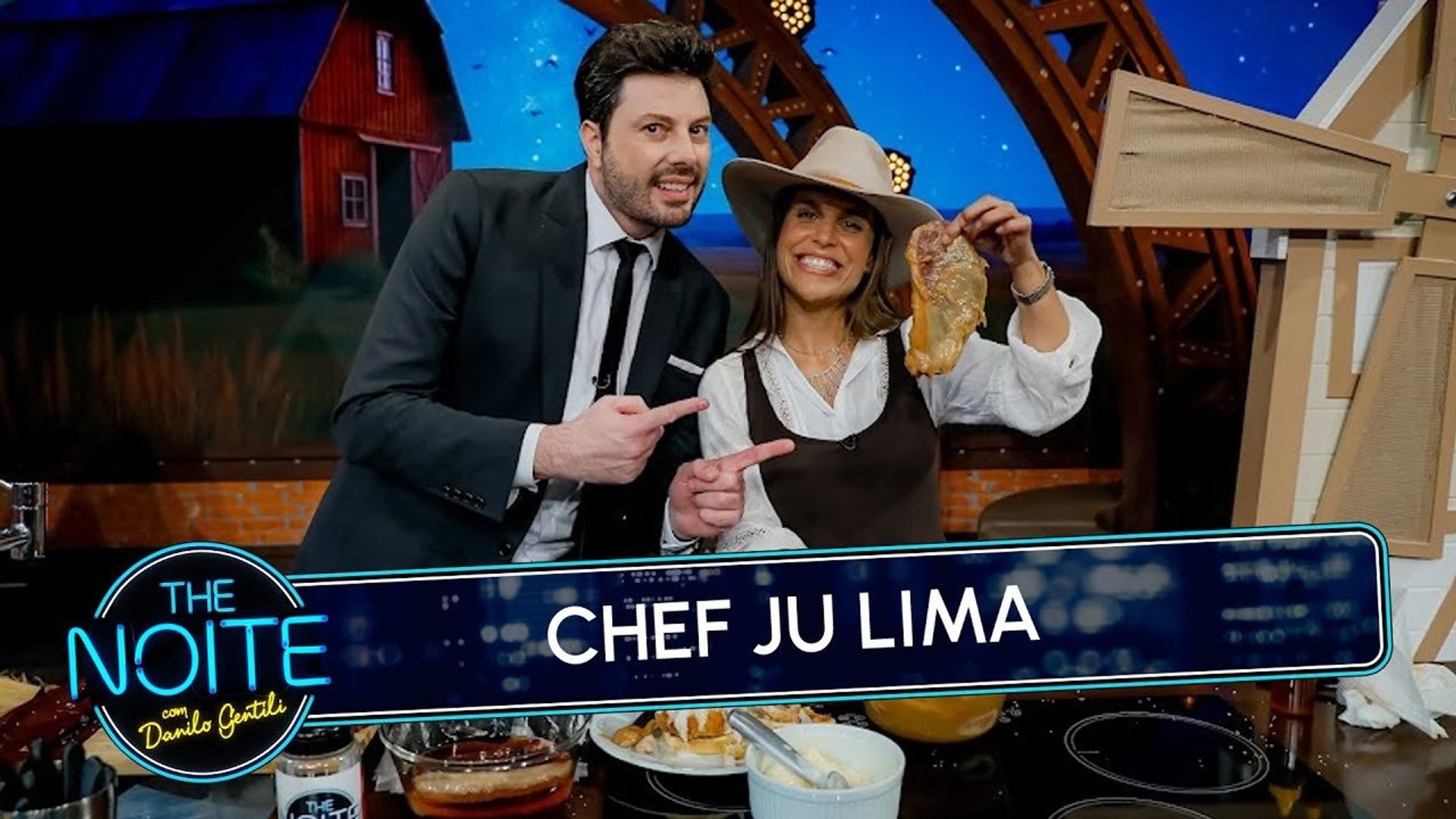 The Noite com Danilo Gentili background