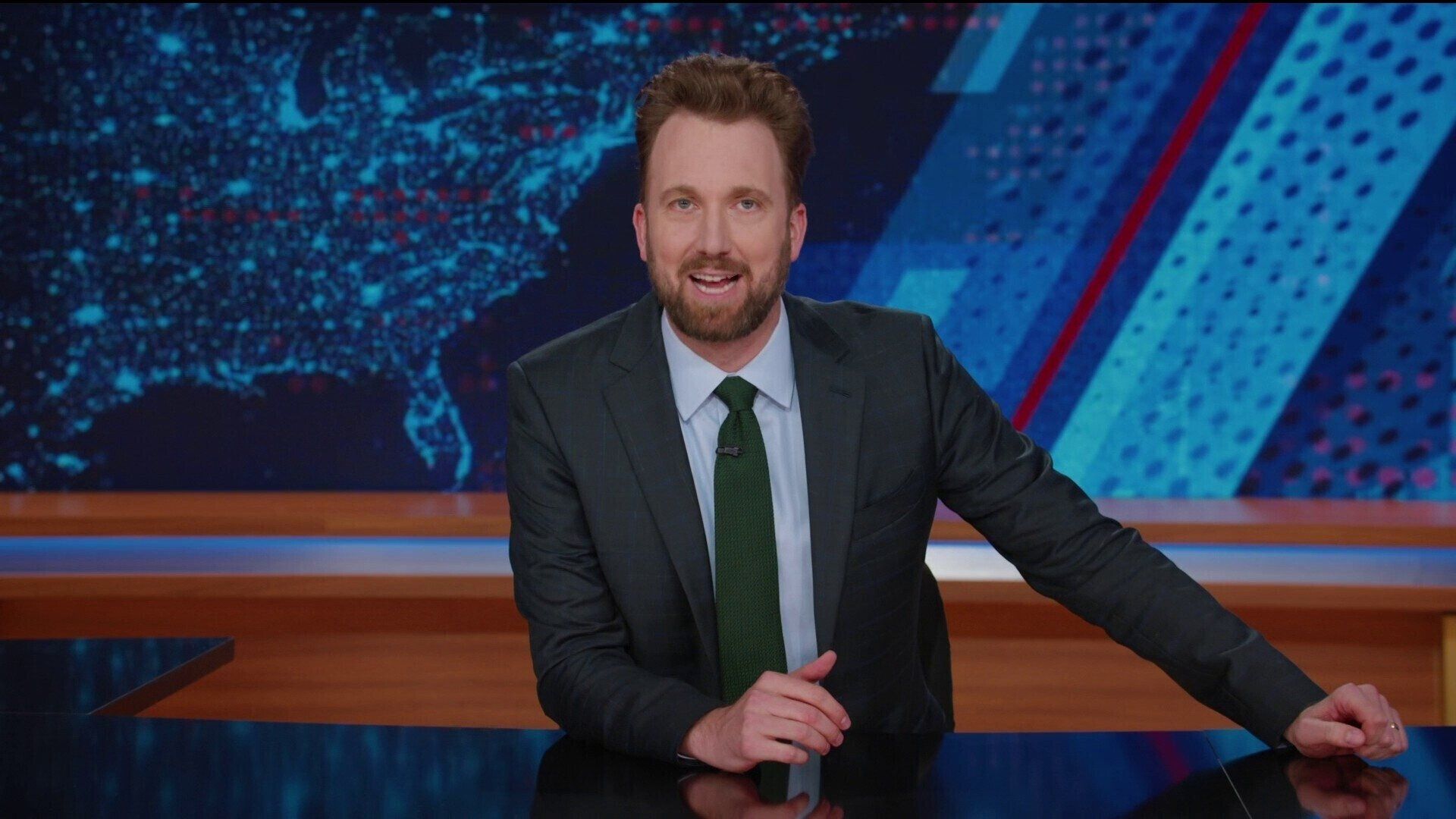 The Daily Show background