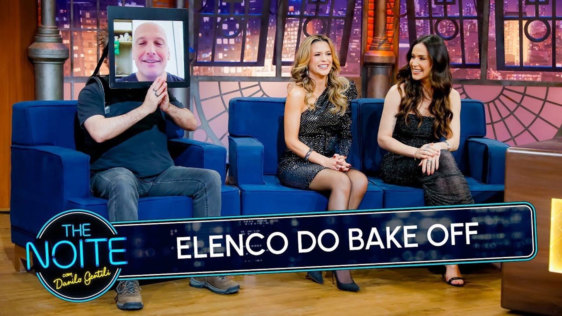 The Noite com Danilo Gentili background