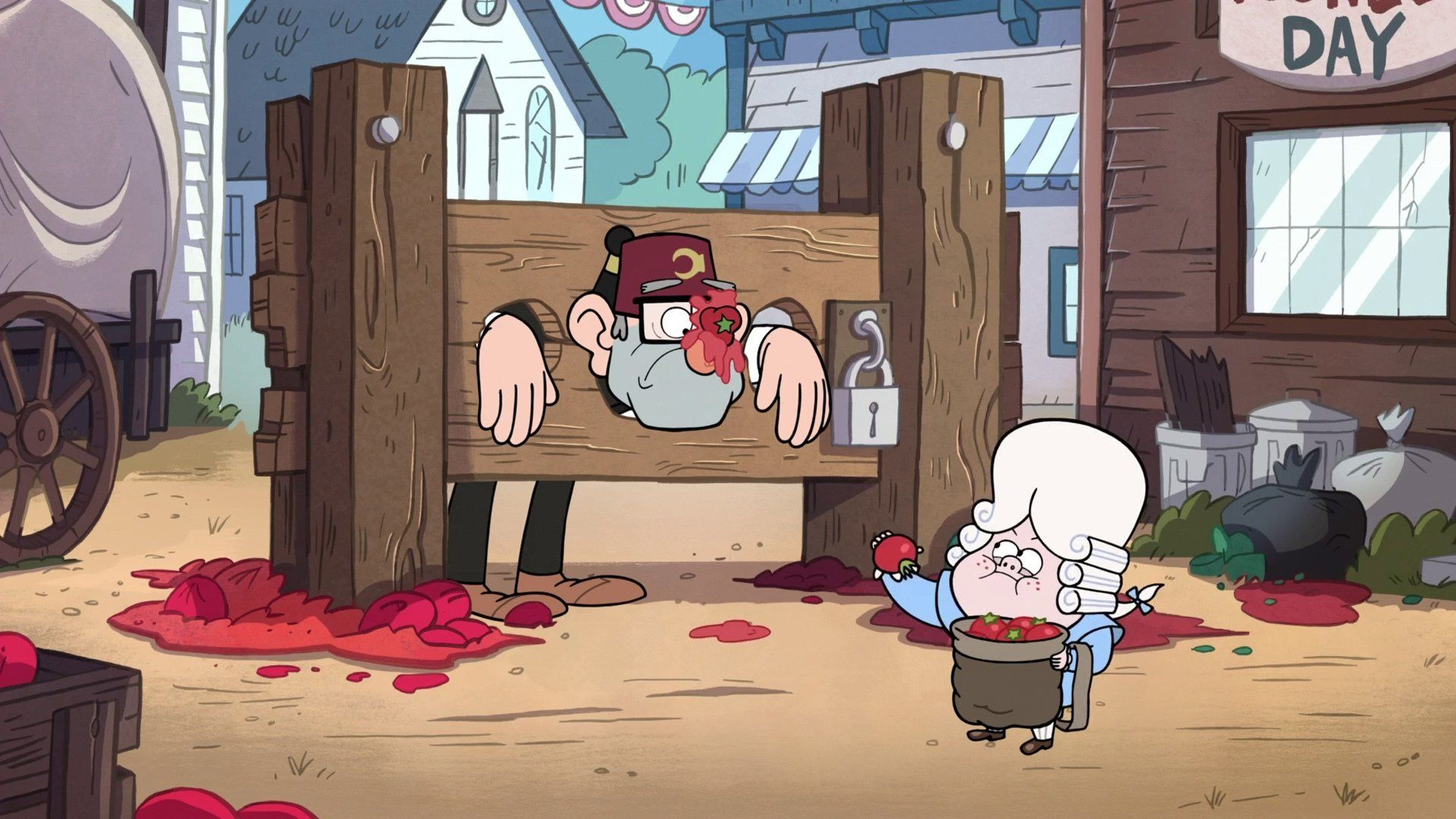 Gravity Falls background