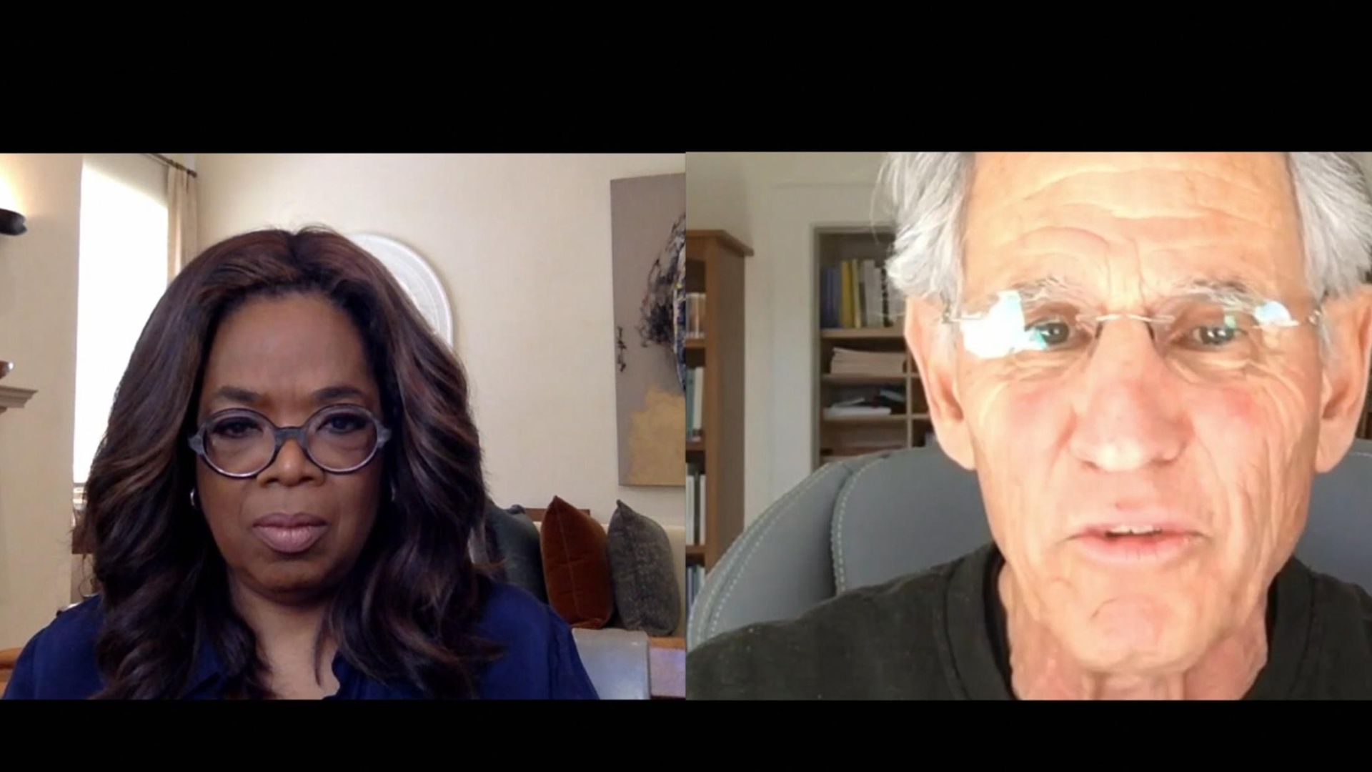 Oprah Talks COVID-19 background