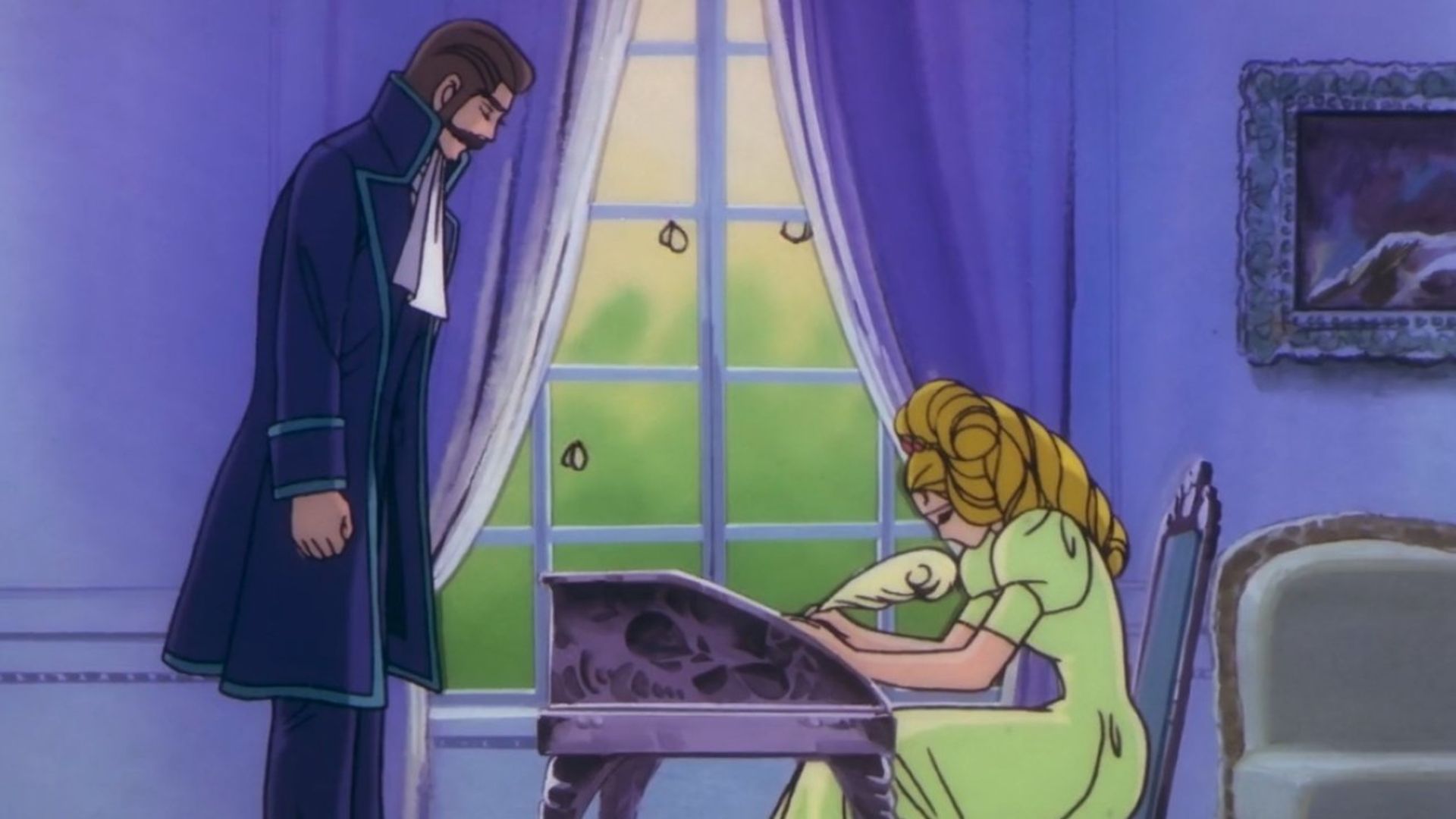 The Rose of Versailles background