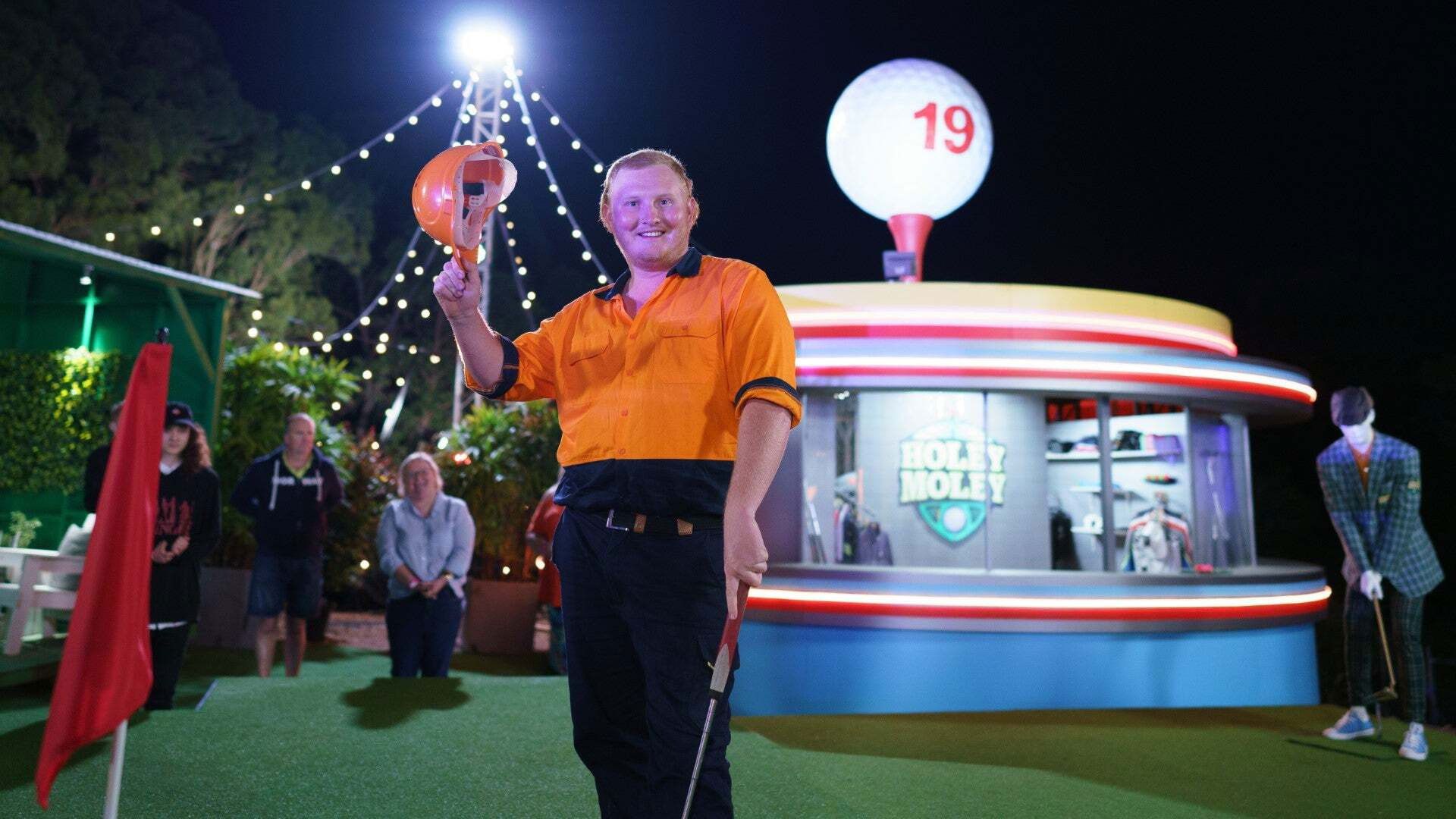 Holey Moley Australia background