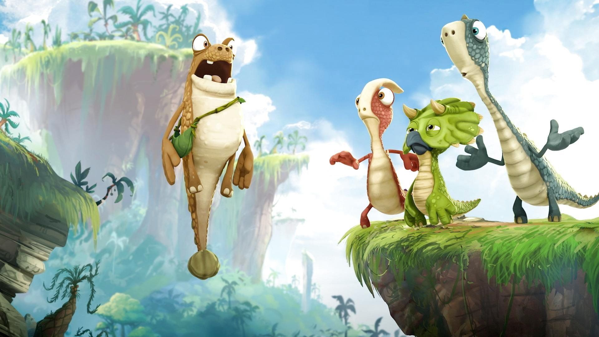 Gigantosaurus background