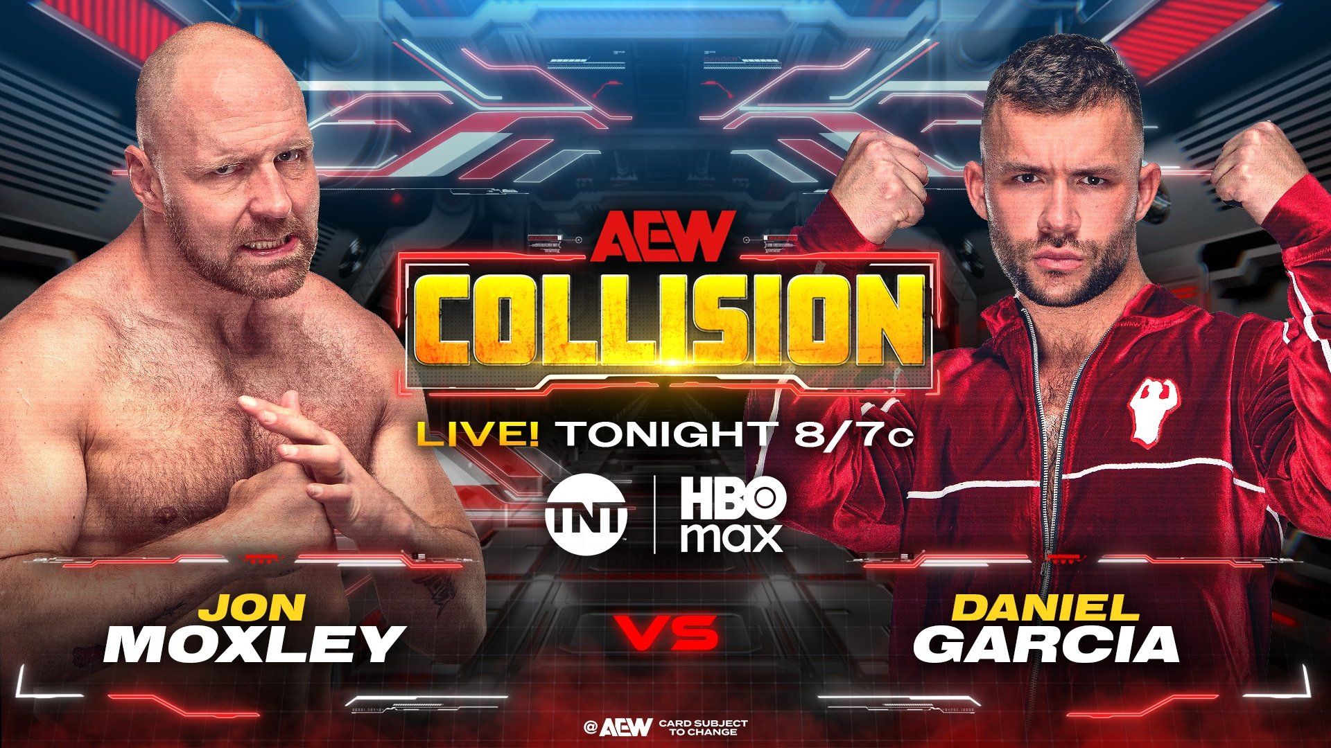 AEW Collision background