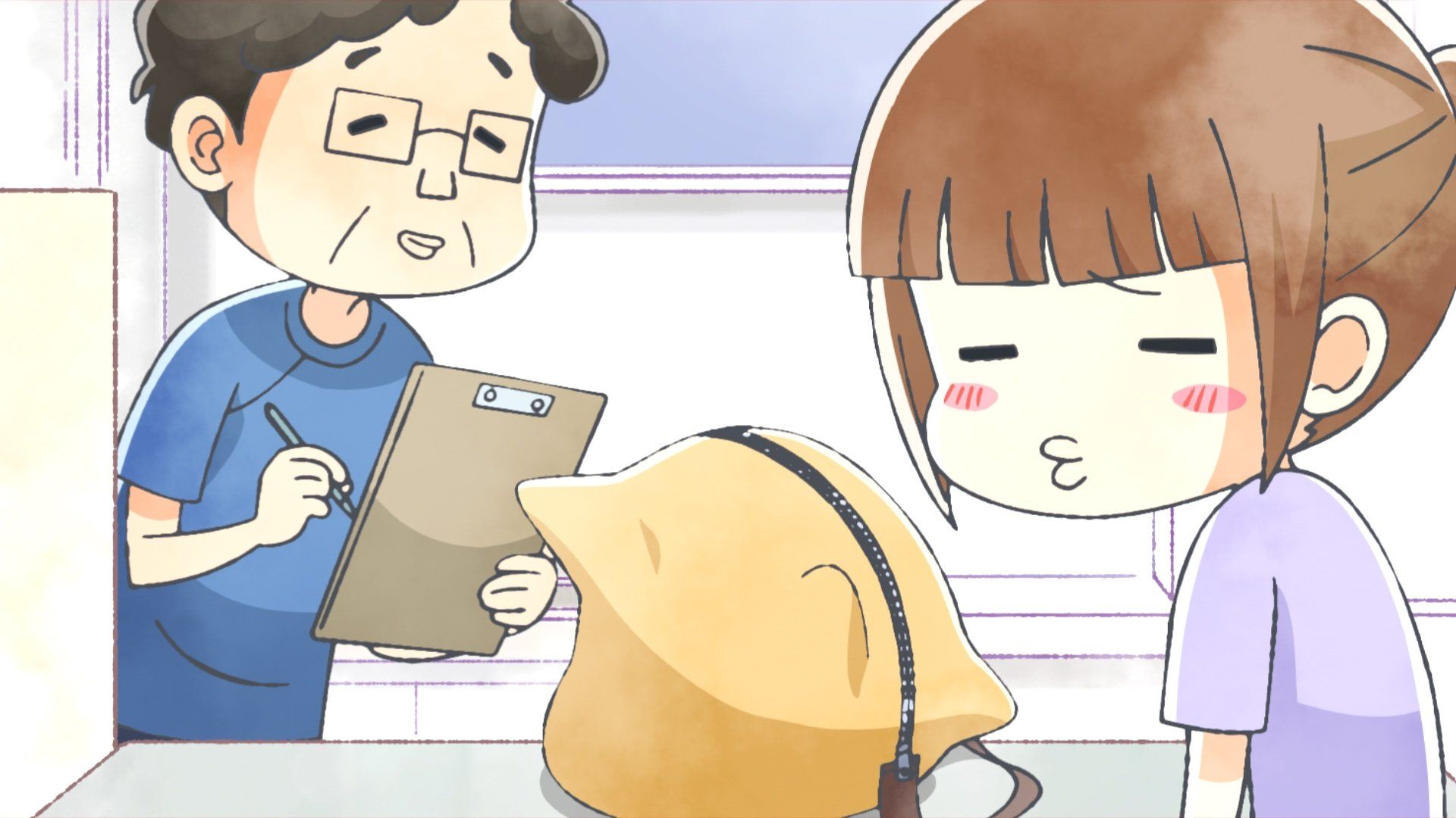 Inu to Neko Docchi mo Katteru to Mainichi Tanoshii background