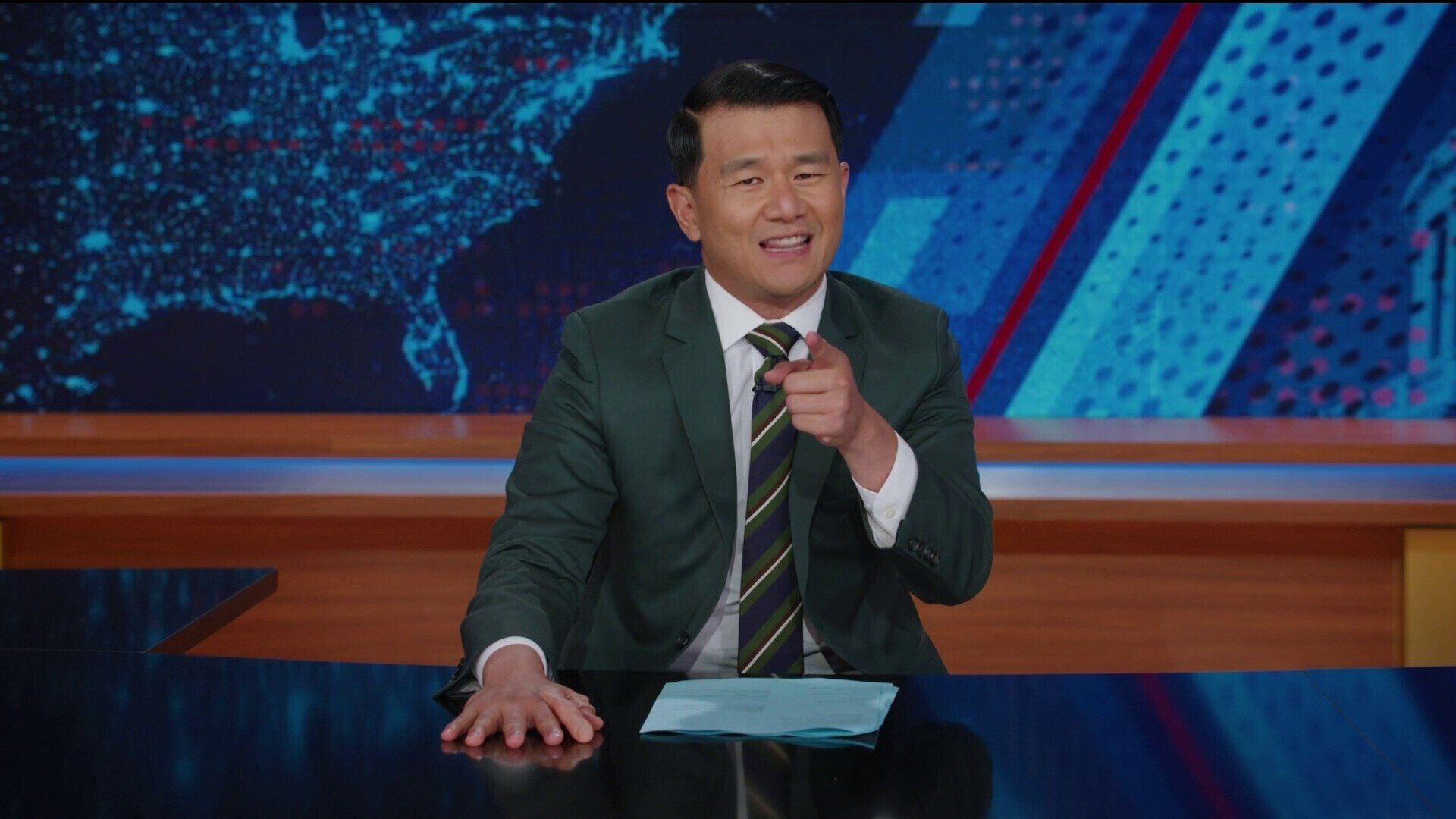 The Daily Show background