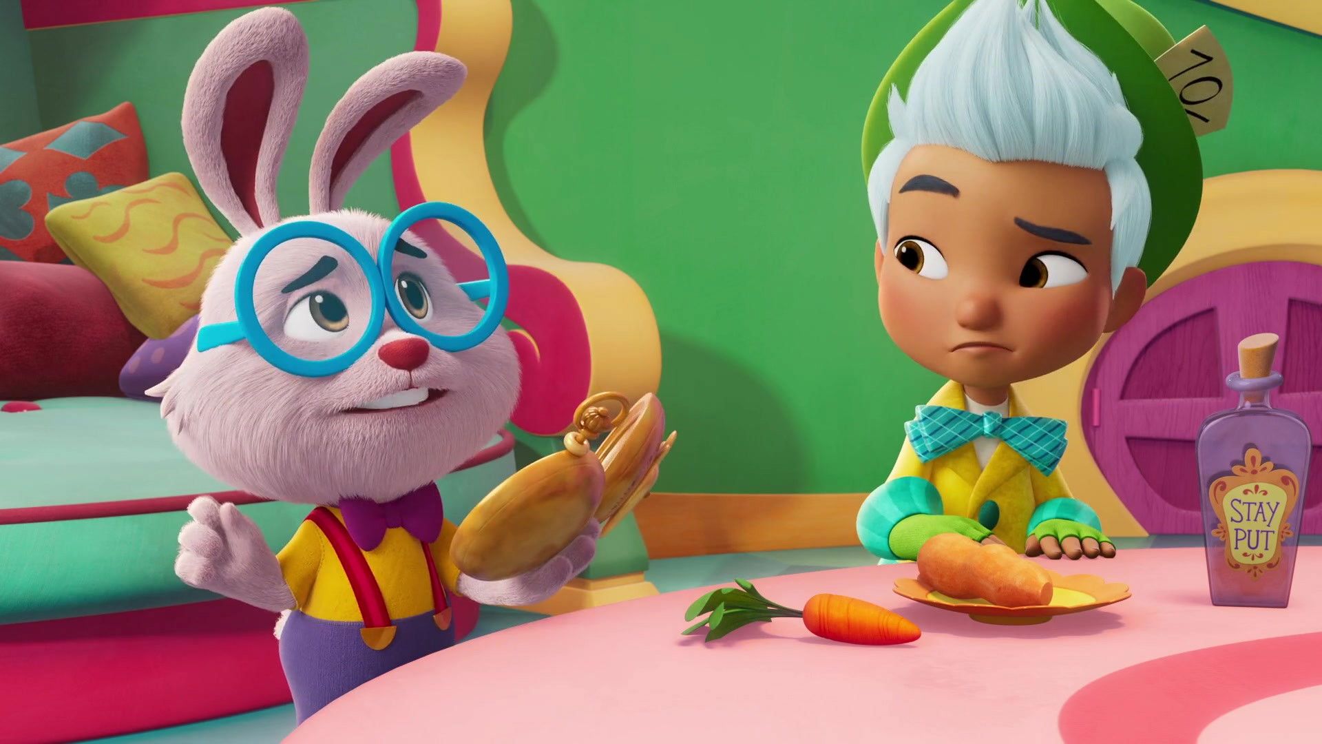 Alice's Wonderland Bakery background