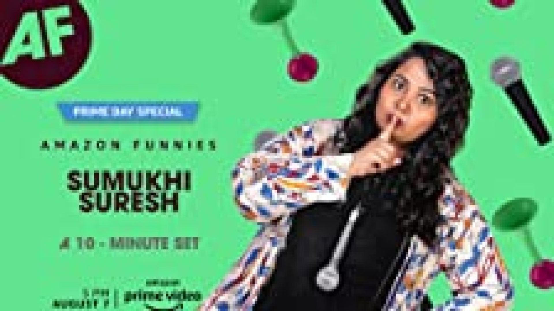 Amazon Funnies - 10 Minute Stand-ups background