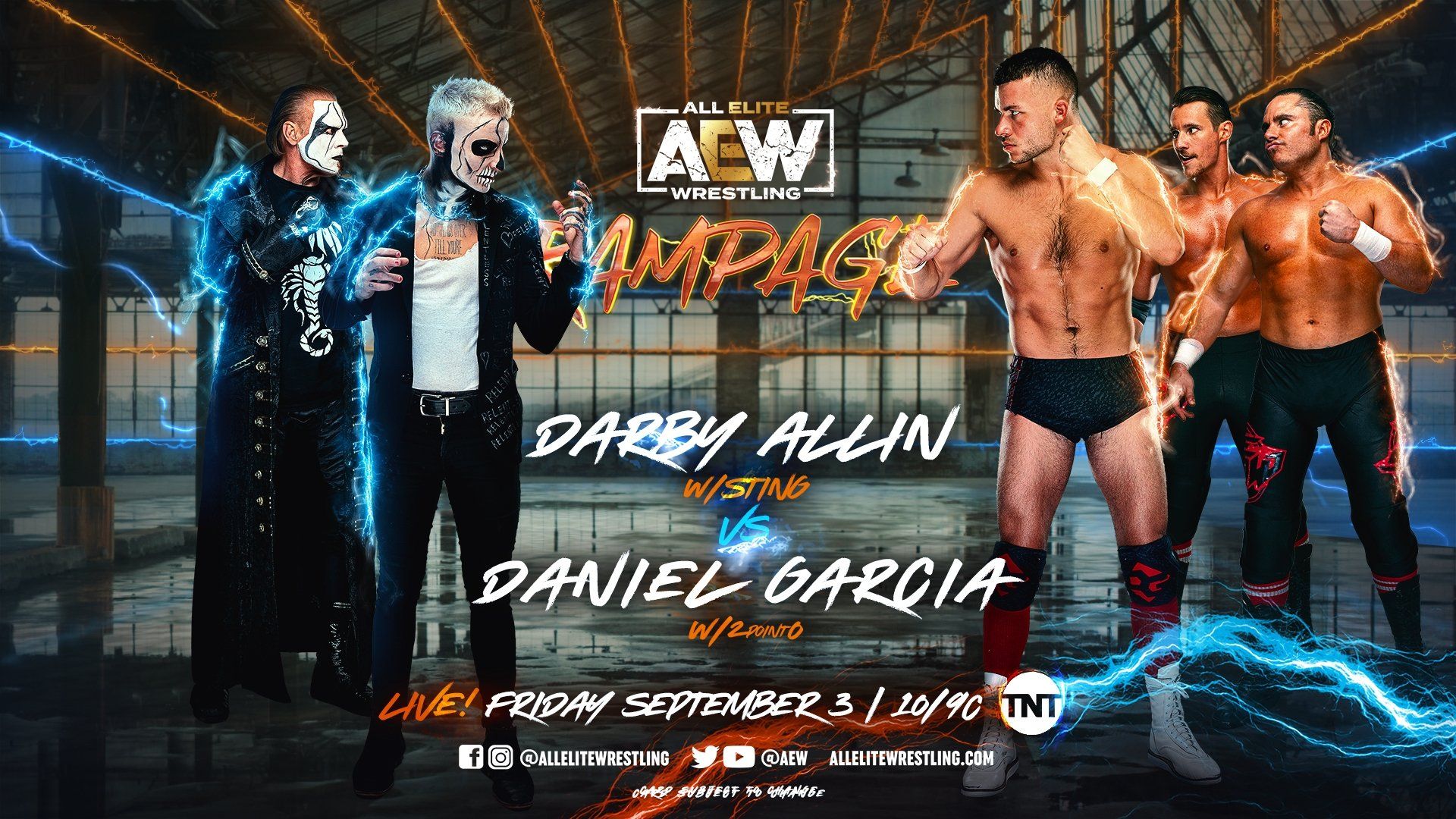 All Elite Wrestling: Rampage background