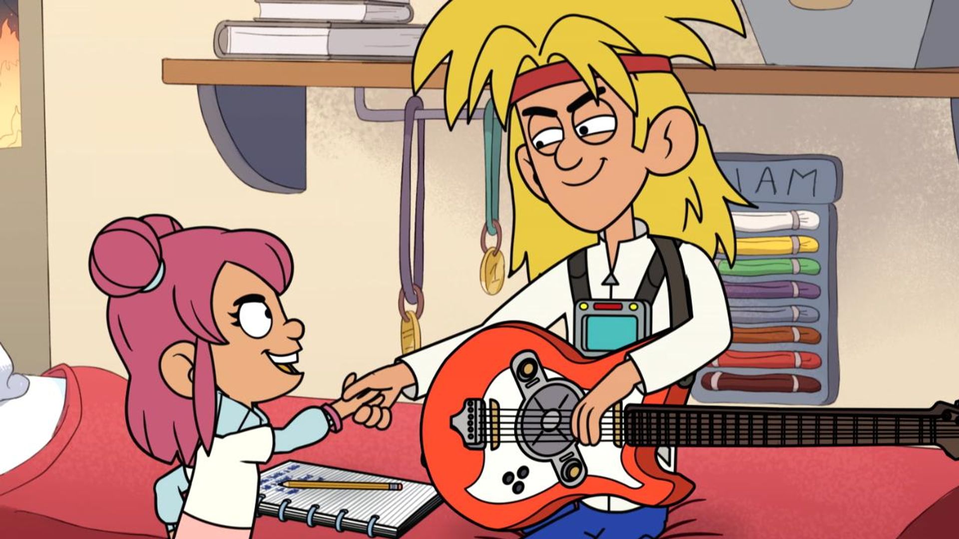 Saving Me background