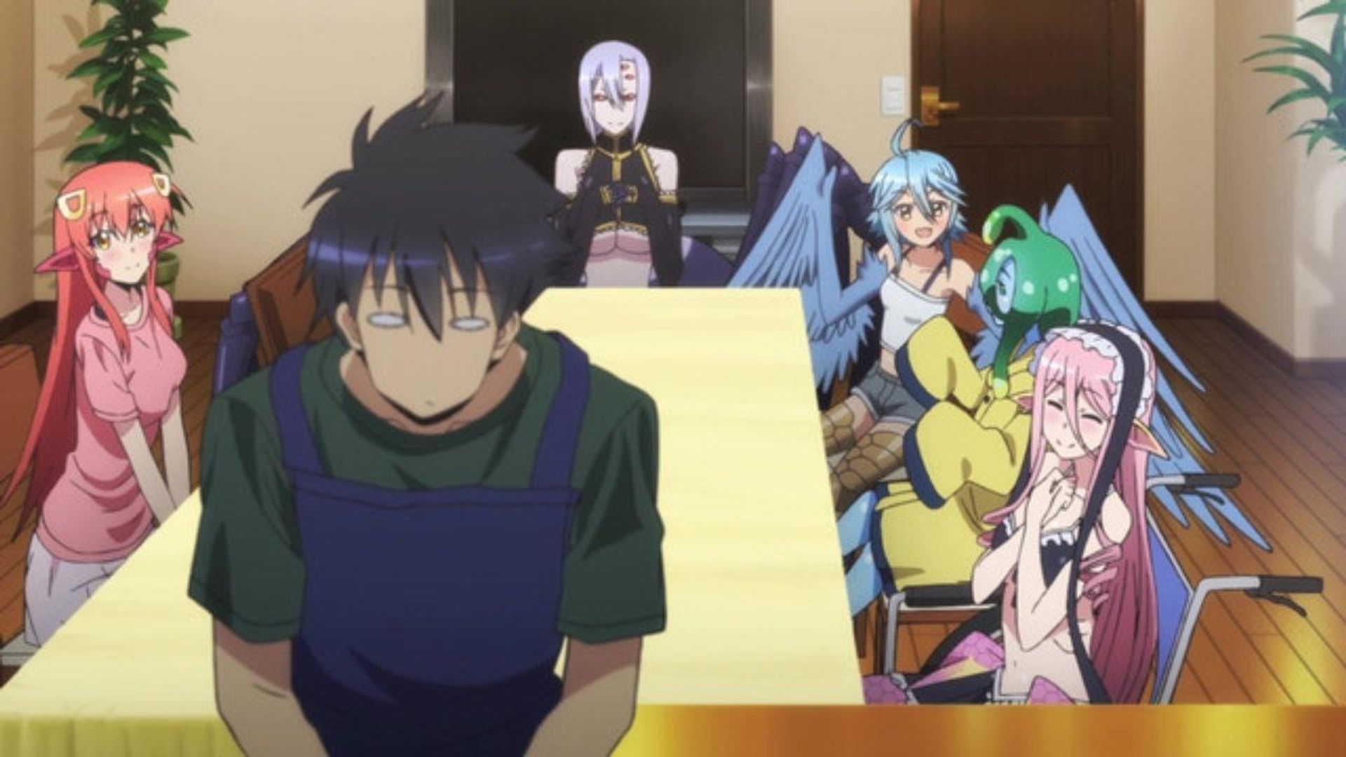 Monster Musume: Everyday Life with Monster Girls background