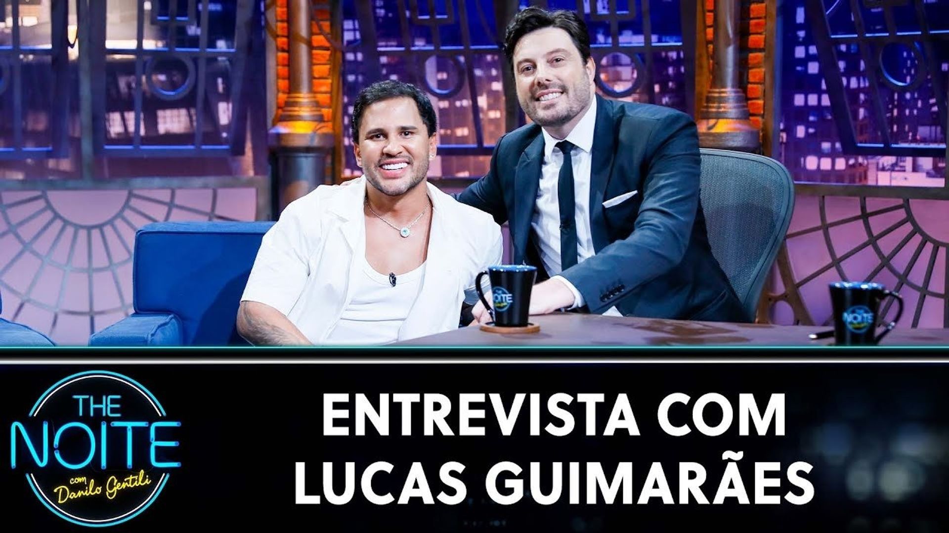 The Noite com Danilo Gentili background