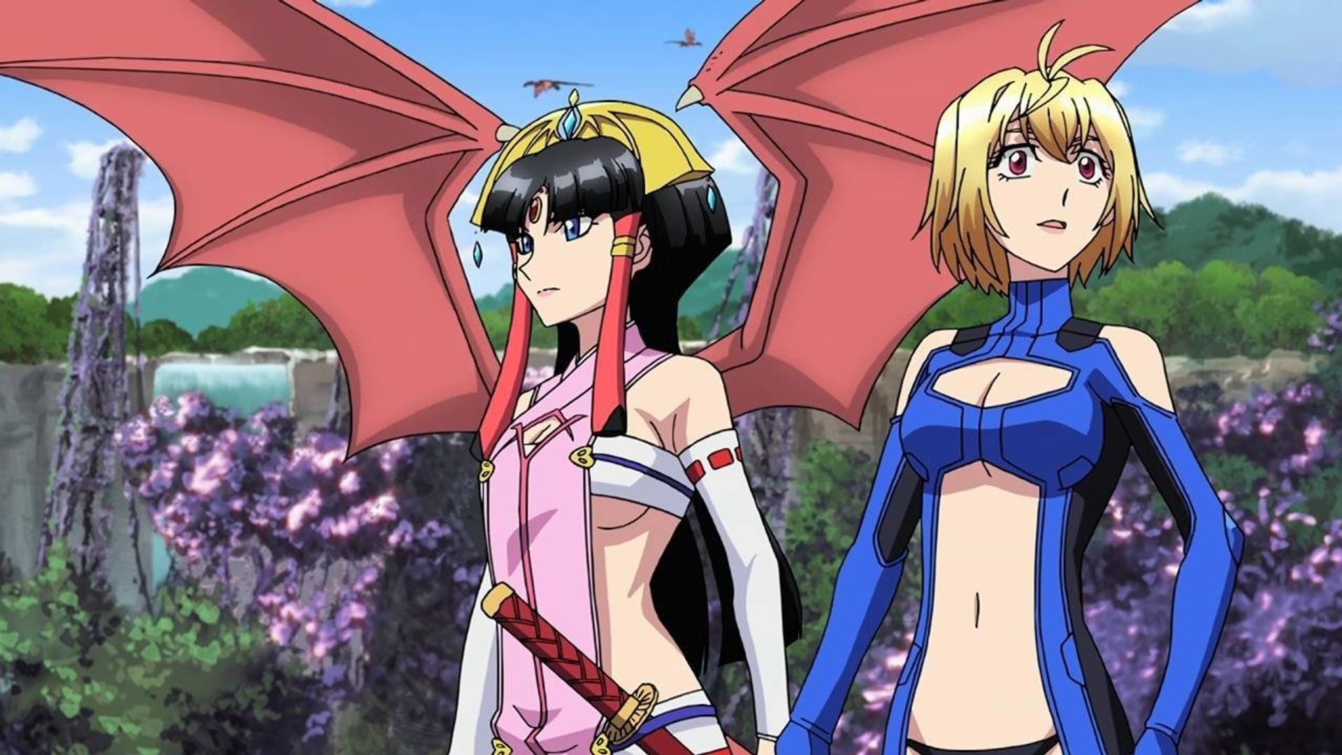 Cross Ange: Rondo of Angel and Dragon background