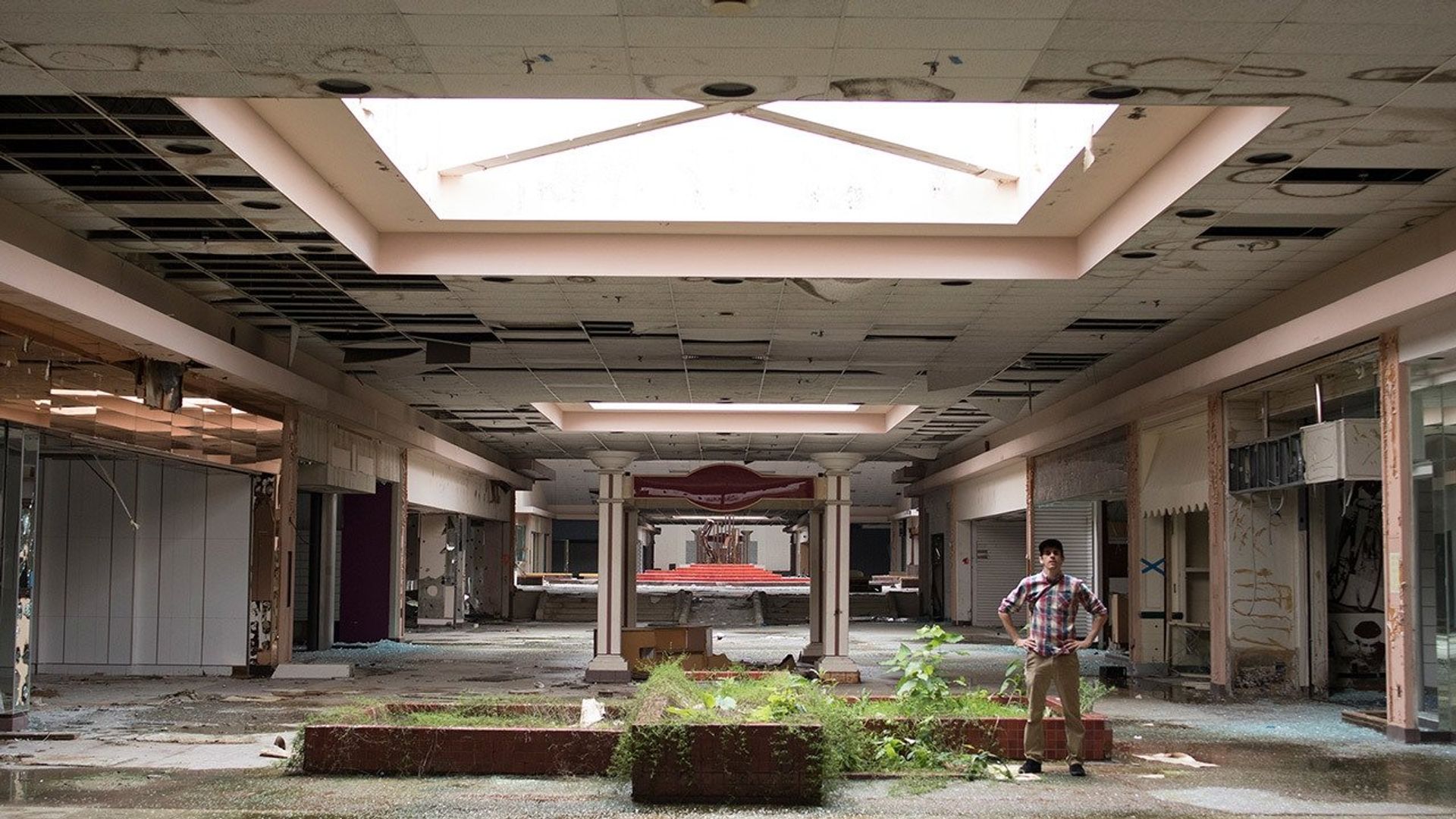Abandoned background