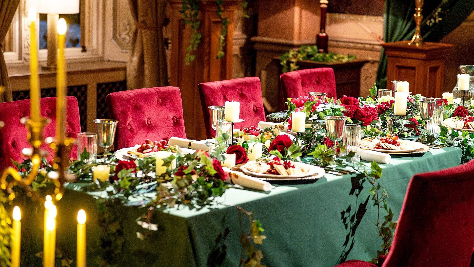 The Celebrity Traitors background