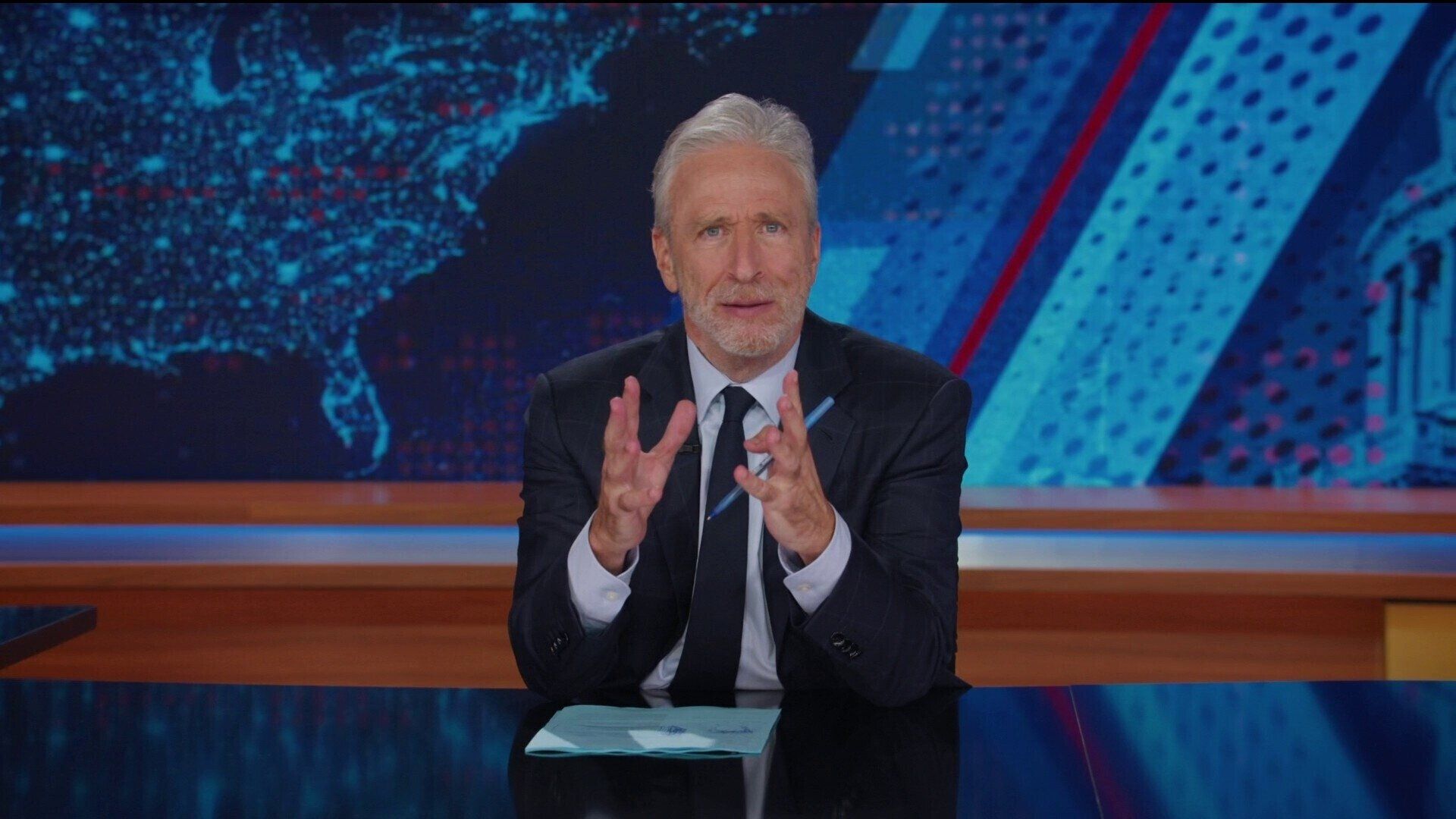 The Daily Show background