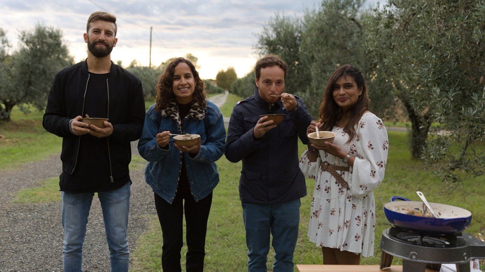 A Taste of Italy background